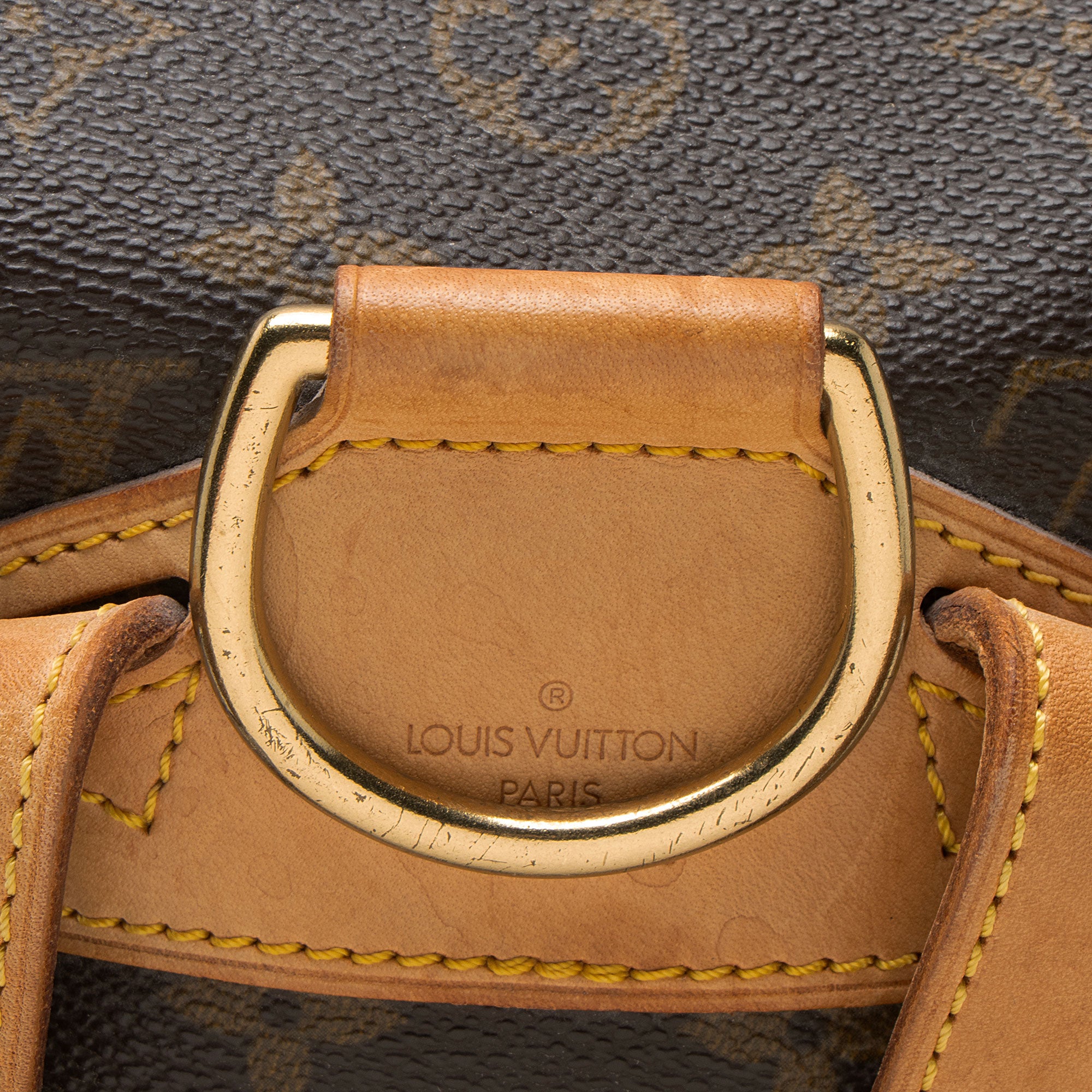Louis Vuitton Vintage Monogram Canvas Montsouris MM Backpack