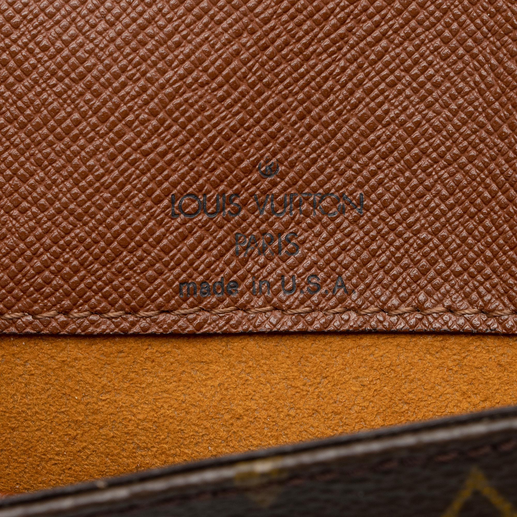 Louis Vuitton Vintage Monogram Canvas Musette Tango Shoulder Bag (SHF-xSc04e)