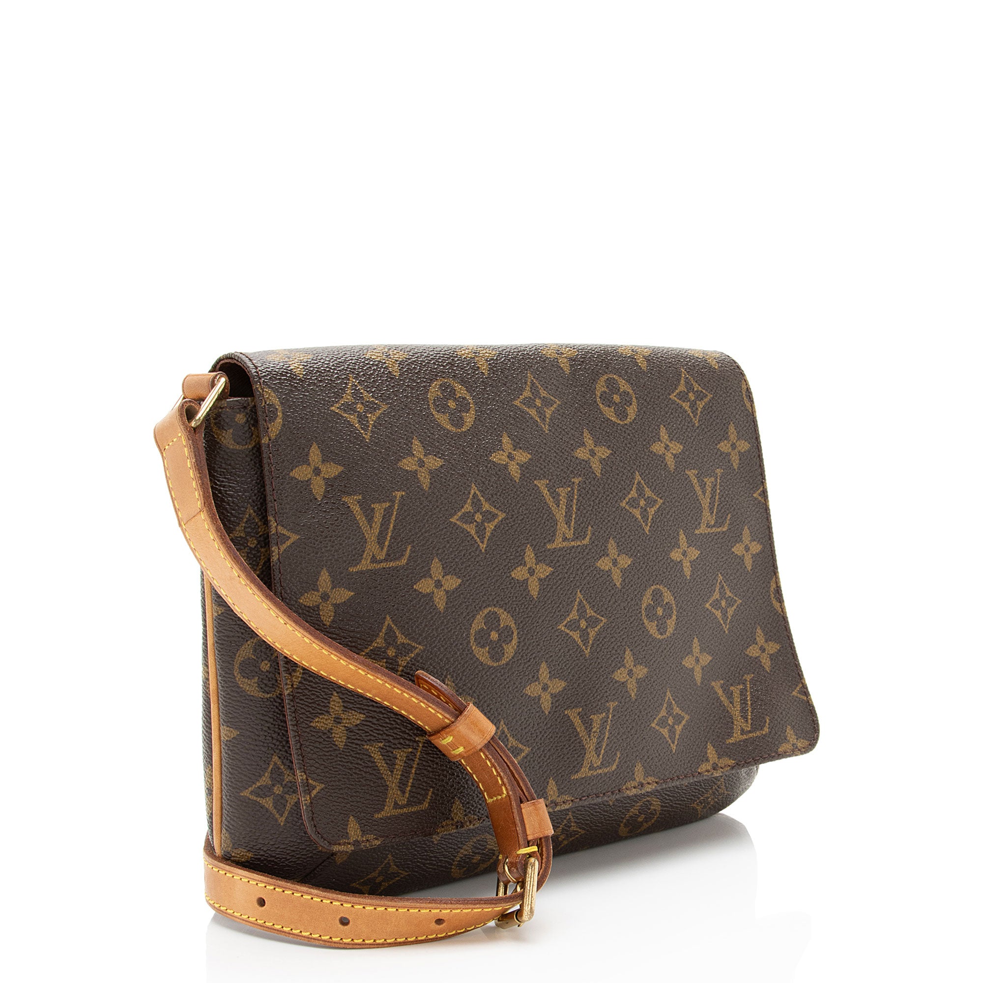 Louis Vuitton Vintage Monogram Canvas Musette Tango Shoulder Bag