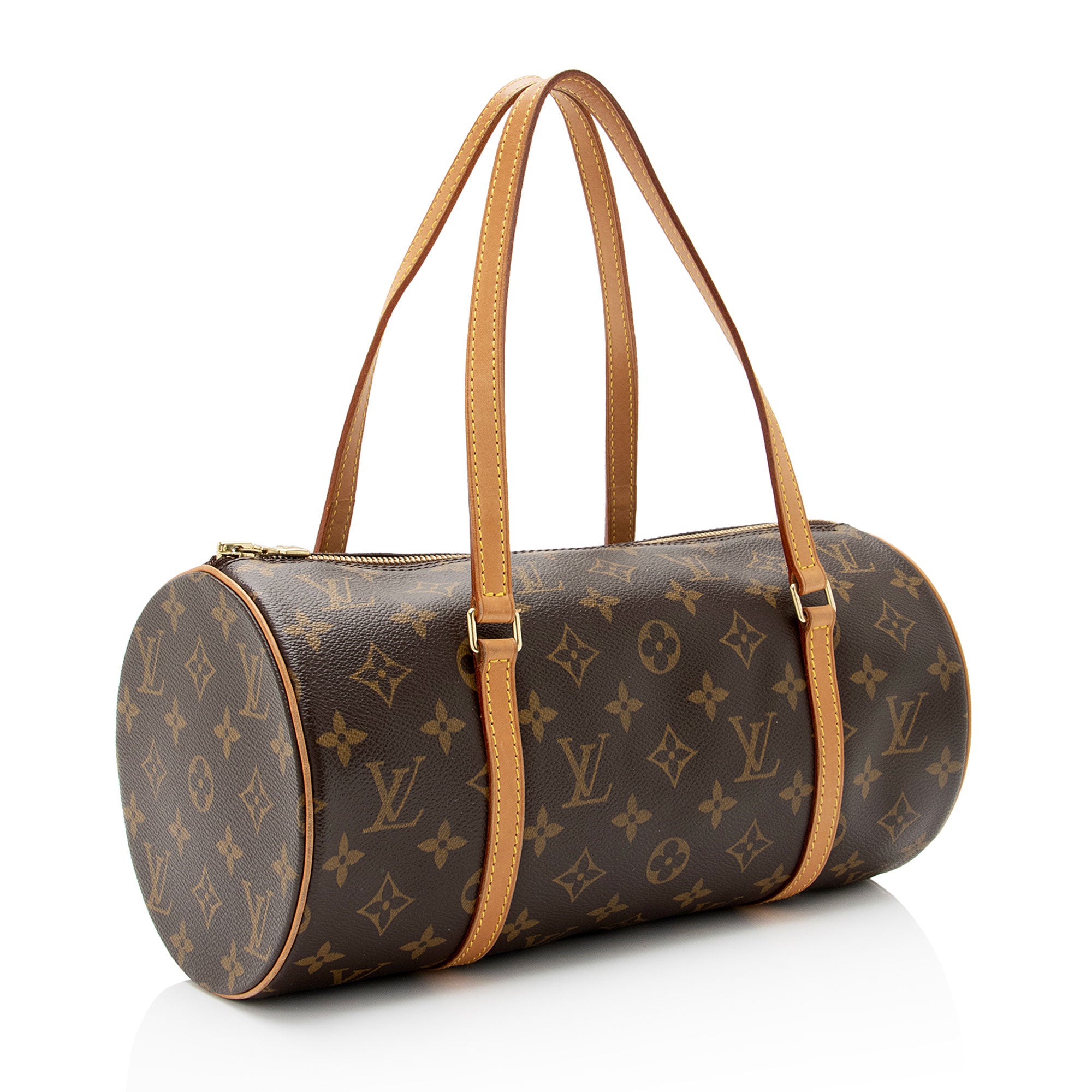 Louis Vuitton Vintage Monogram Canvas Papillon 30 Satchel (SHF-LL8yM5)
