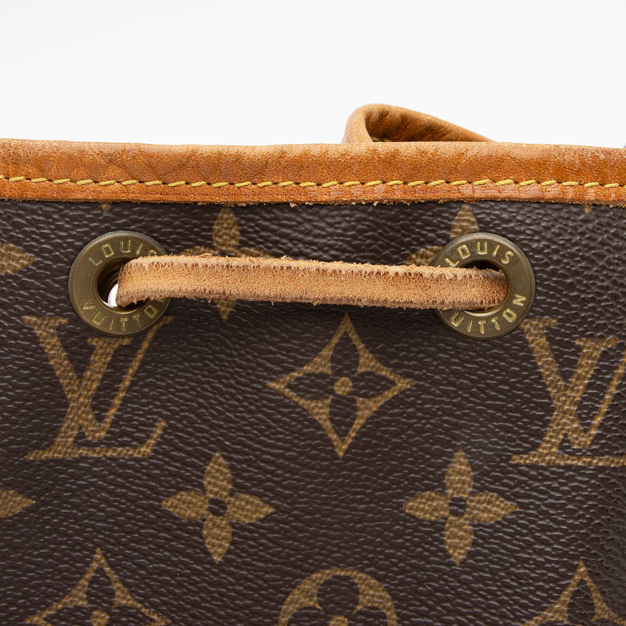 Louis Vuitton Vintage Monogram Canvas Petit Noe Shoulder Bag (SHF-11p5e9)