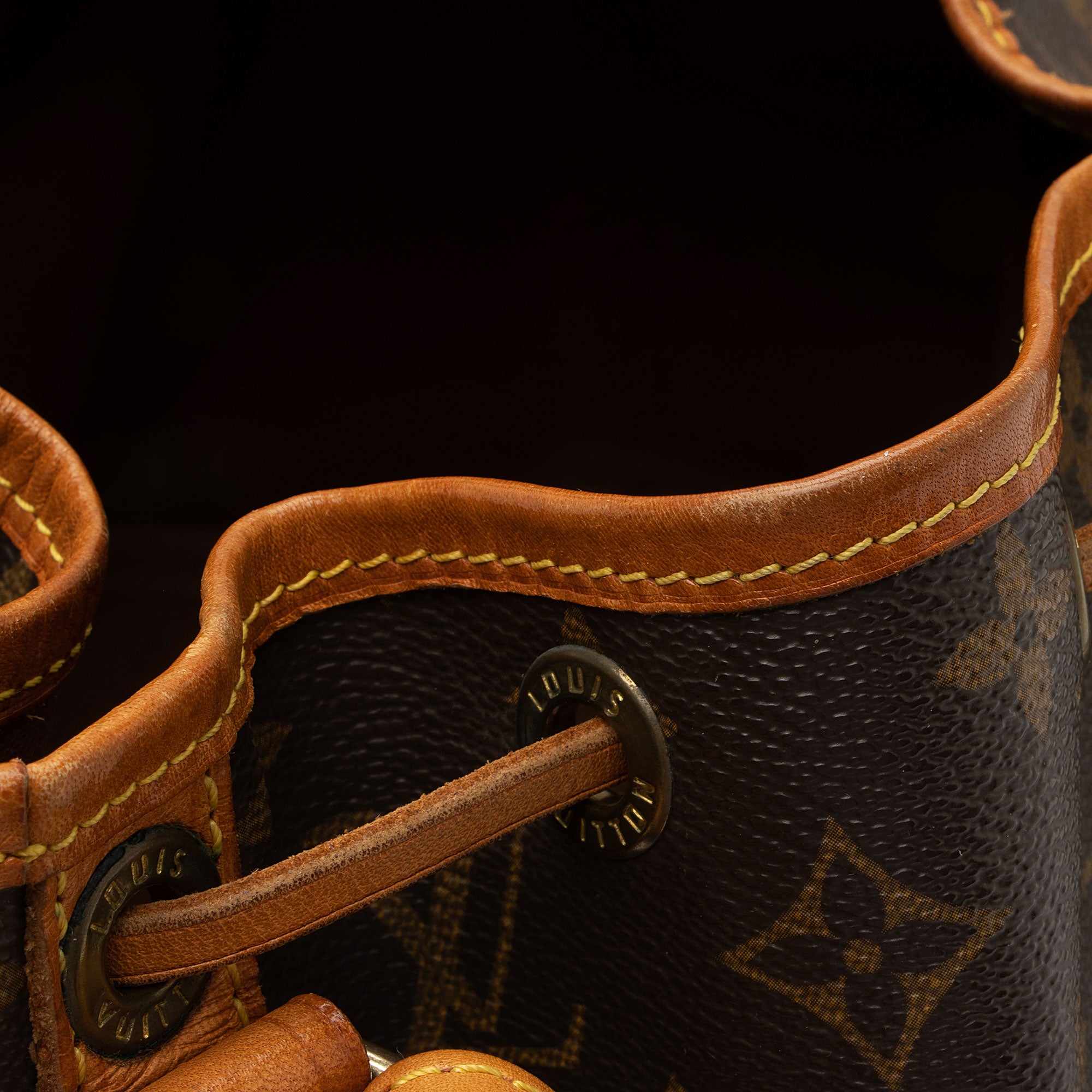 Louis Vuitton Vintage Monogram Canvas Petit Noe Shoulder Bag (SHF-lIwnIC)