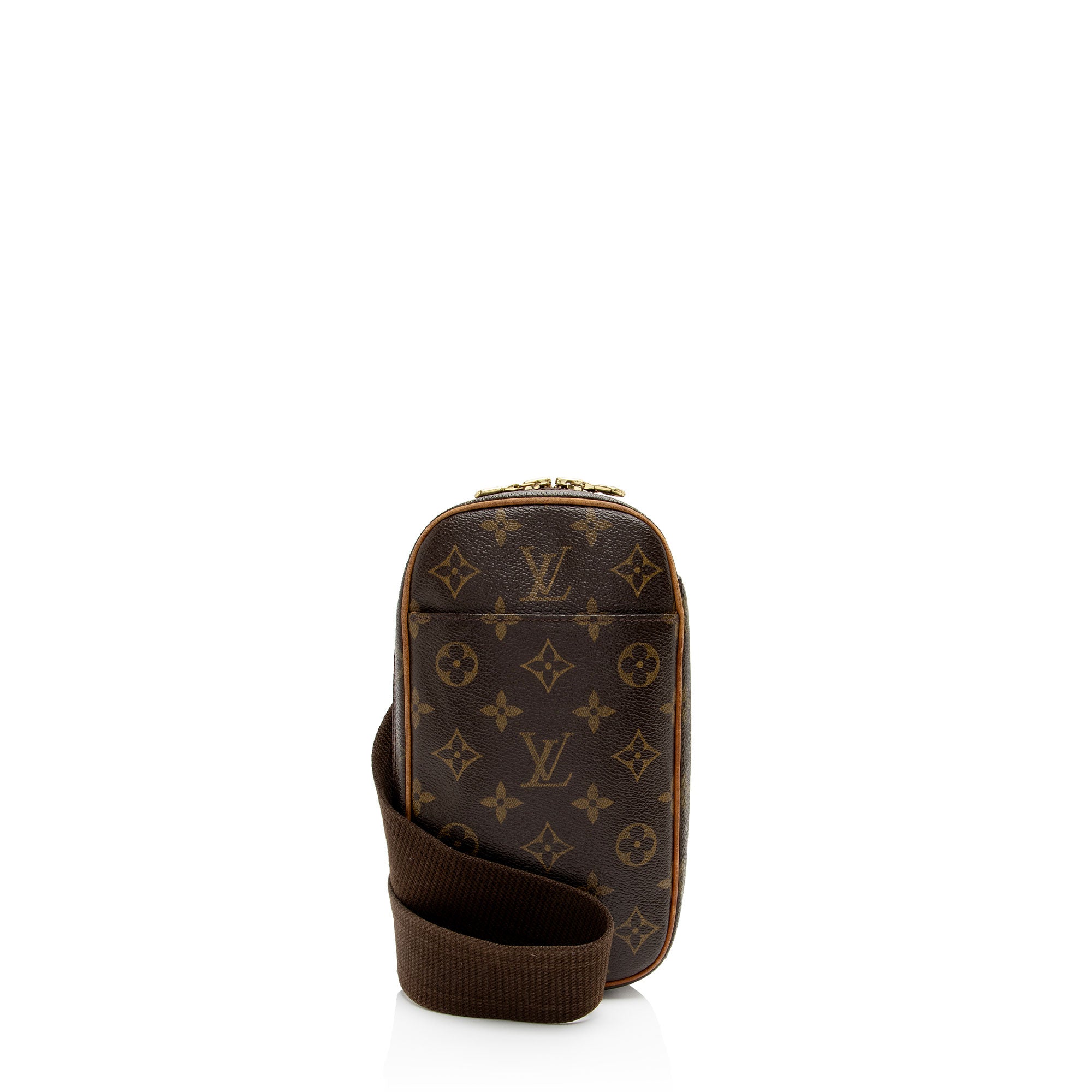 Louis Vuitton Vintage Monogram Canvas Pochette Gange Sling Bag (SHF-pkhPwp)