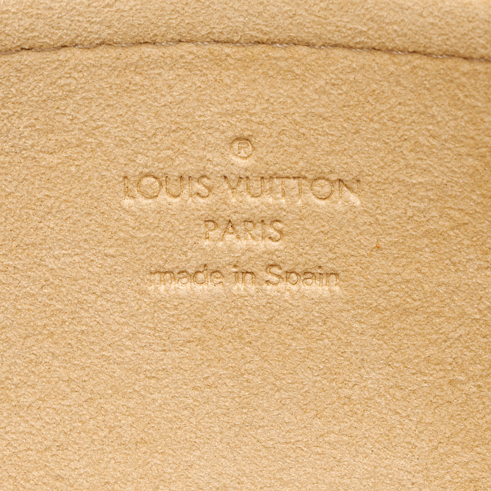 Louis Vuitton Vintage Monogram Canvas Pochette Twin GM Shoulder Bag (SHF-20793)