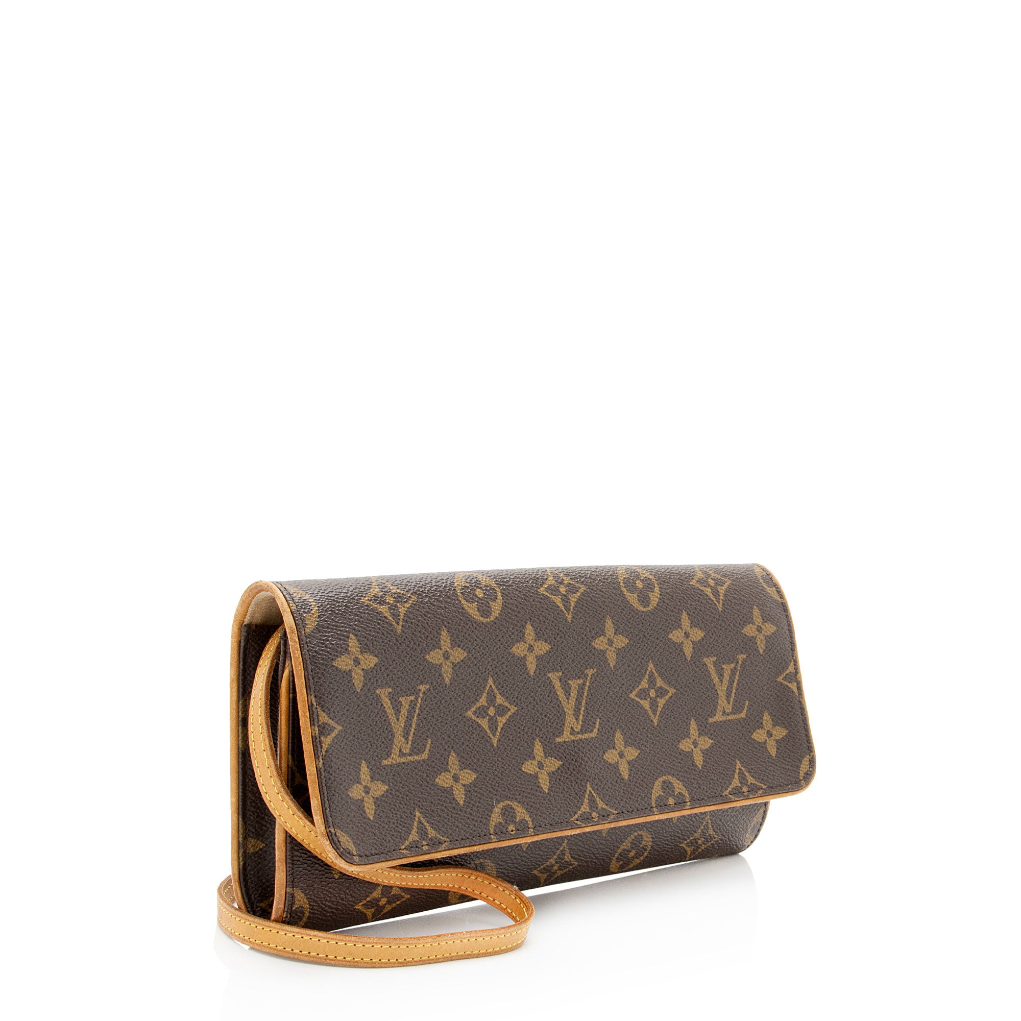 Louis Vuitton Vintage Monogram Canvas Pochette Twin GM Shoulder Bag