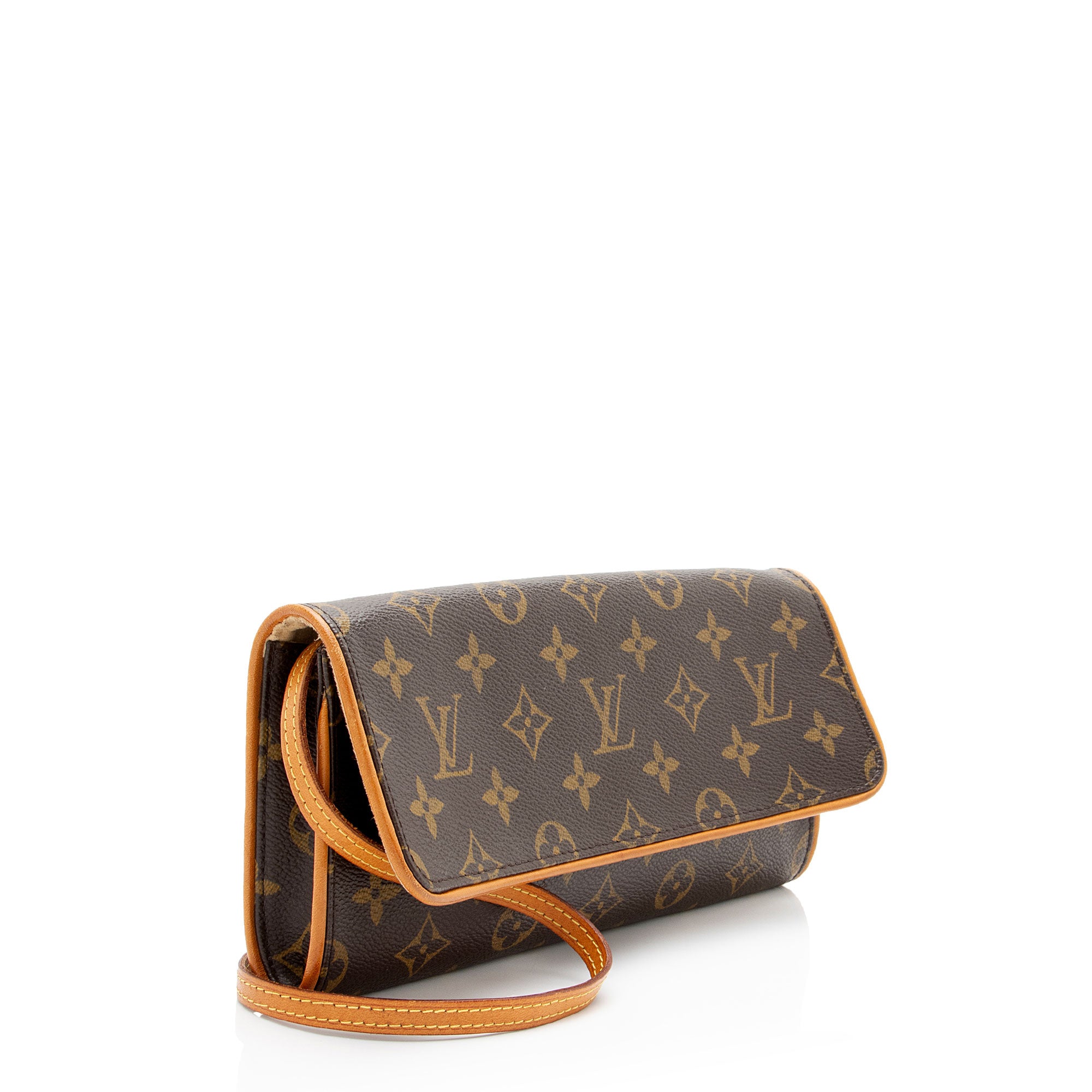 Louis Vuitton Vintage Monogram Canvas Pochette Twin GM Shoulder Bag