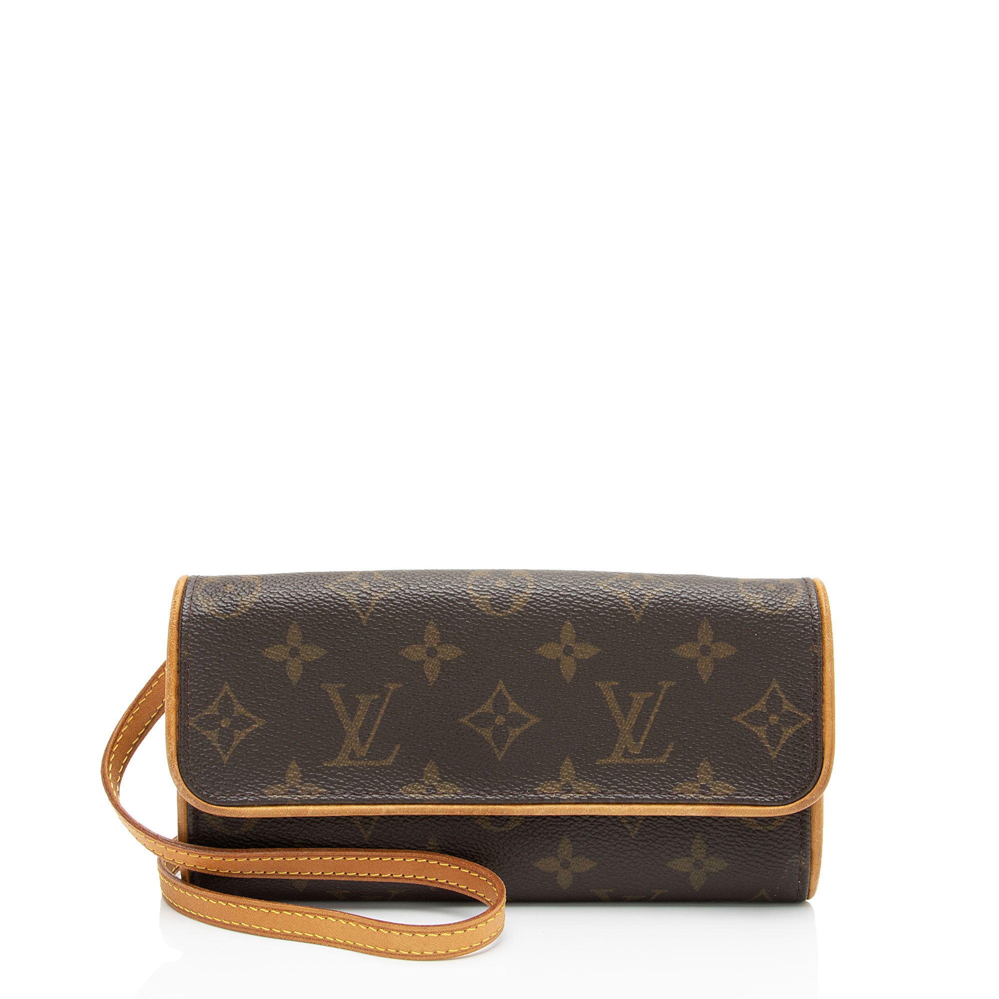 Louis Vuitton Vintage Monogram Canvas Pochette Twin PM Shoulder Bag