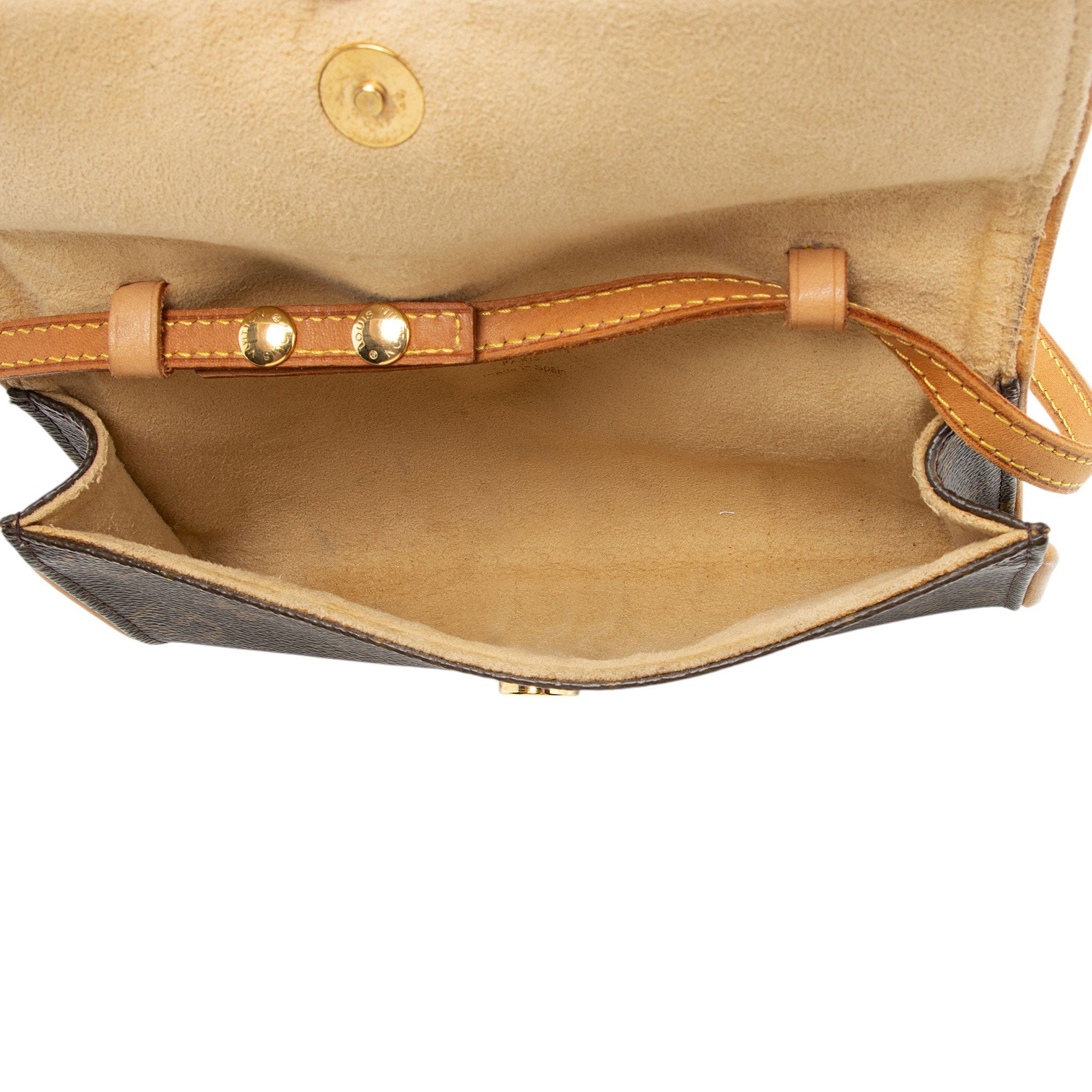 Louis Vuitton Vintage Monogram Canvas Pochette Twin PM Shoulder Bag