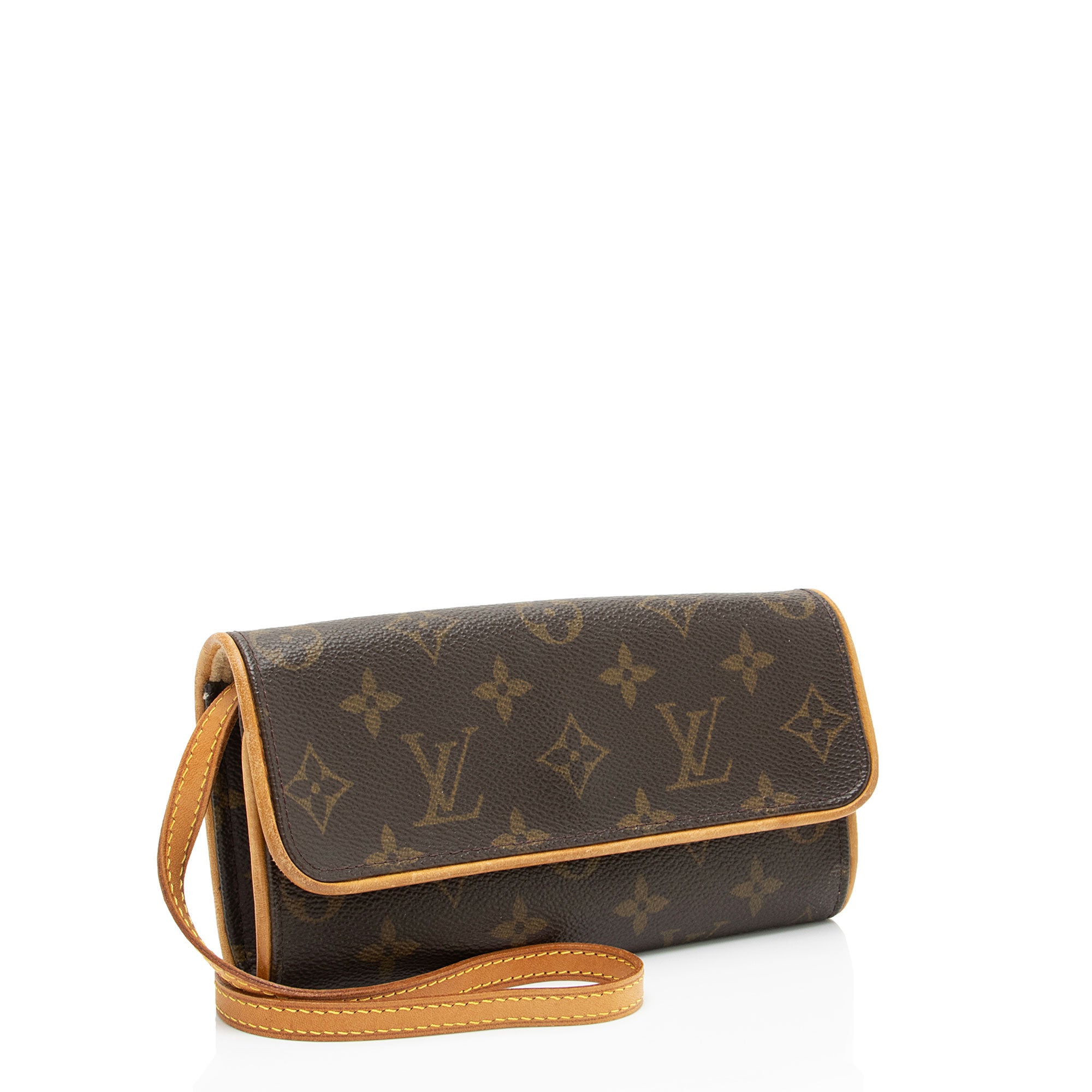 Louis Vuitton Vintage Monogram Canvas Pochette Twin PM Shoulder Bag