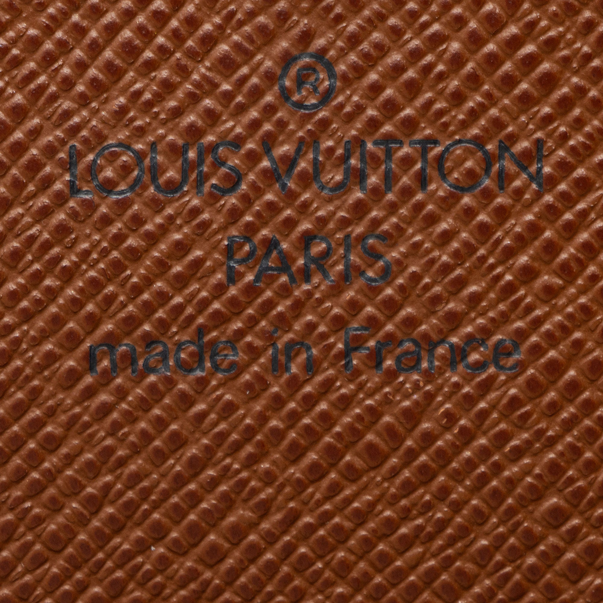 Louis Vuitton Vintage Monogram Canvas Porte Monnaie Tresor Wallet