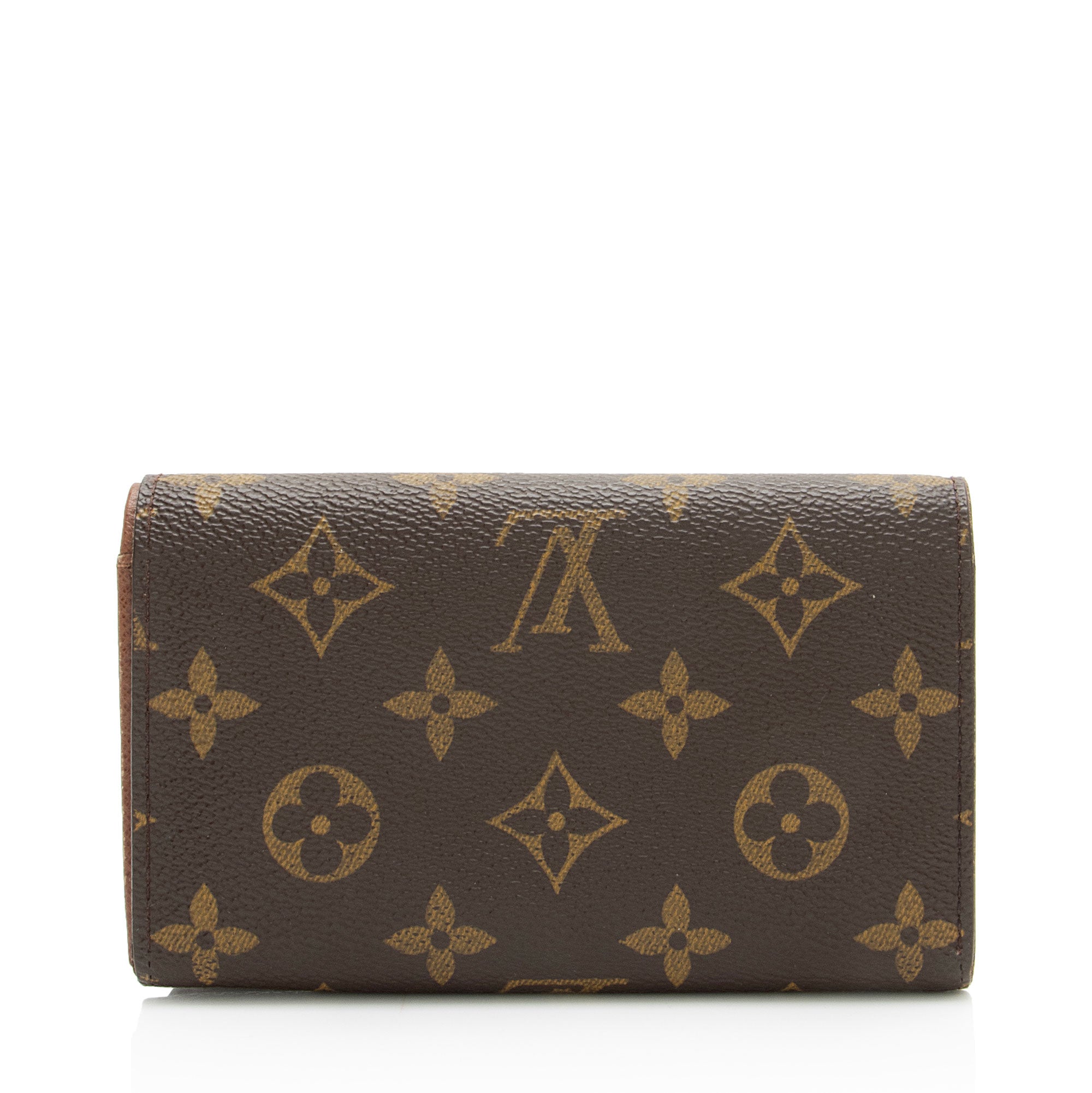Louis Vuitton Vintage Monogram Canvas Porte Monnaie Tresor Wallet