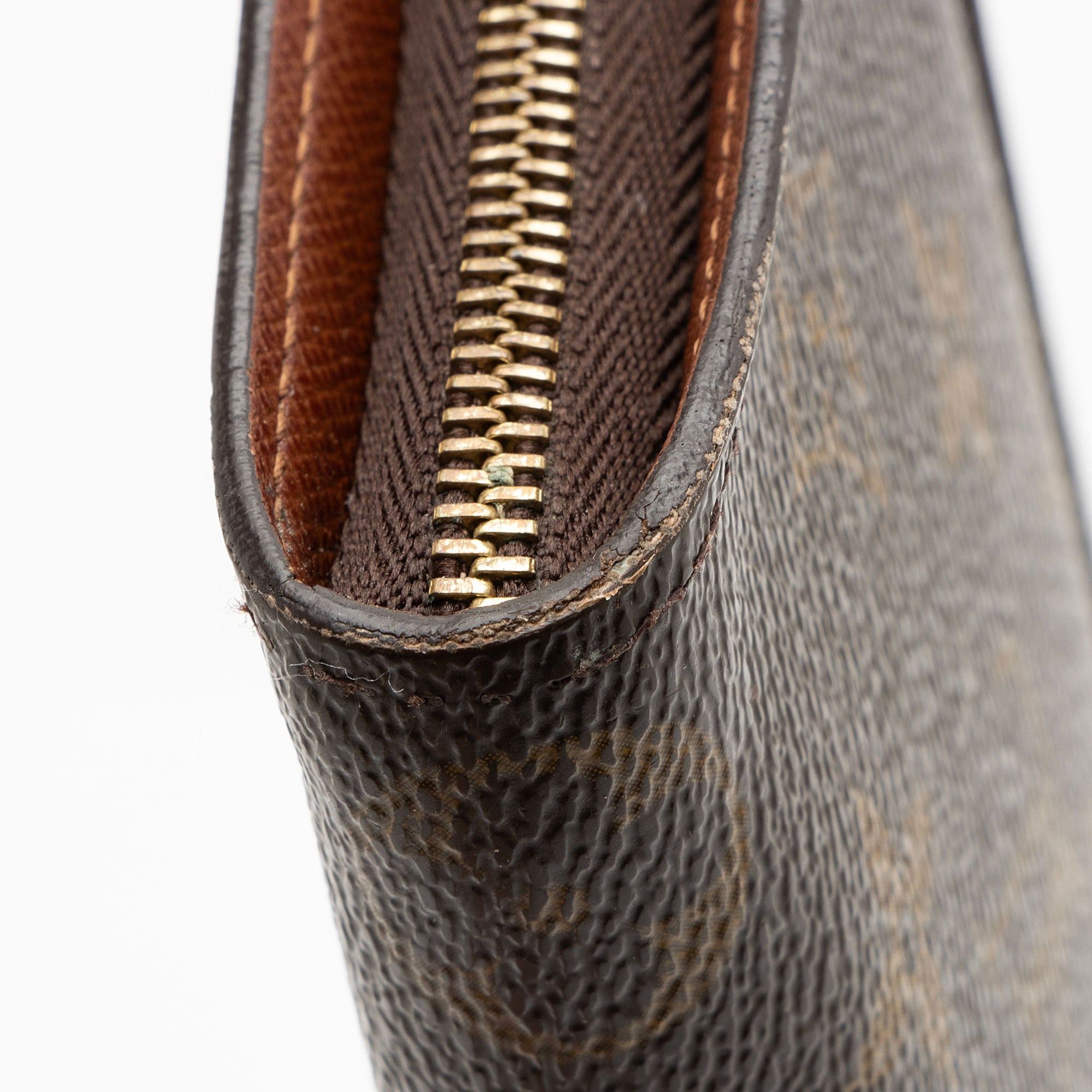 Louis Vuitton Vintage Monogram Canvas Porte Monnaie Zippy Wallet