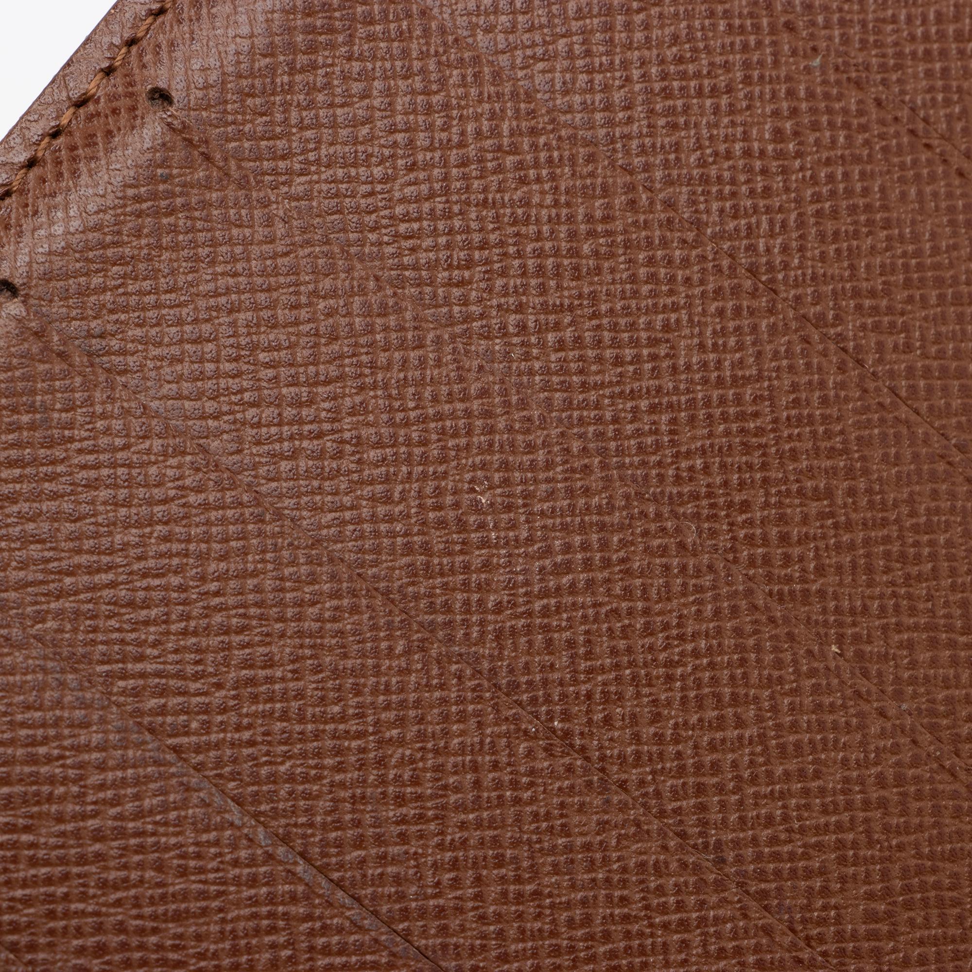 Louis Vuitton Vintage Monogram Canvas Porte Papier Zipper Wallet (SHF-Punscc)