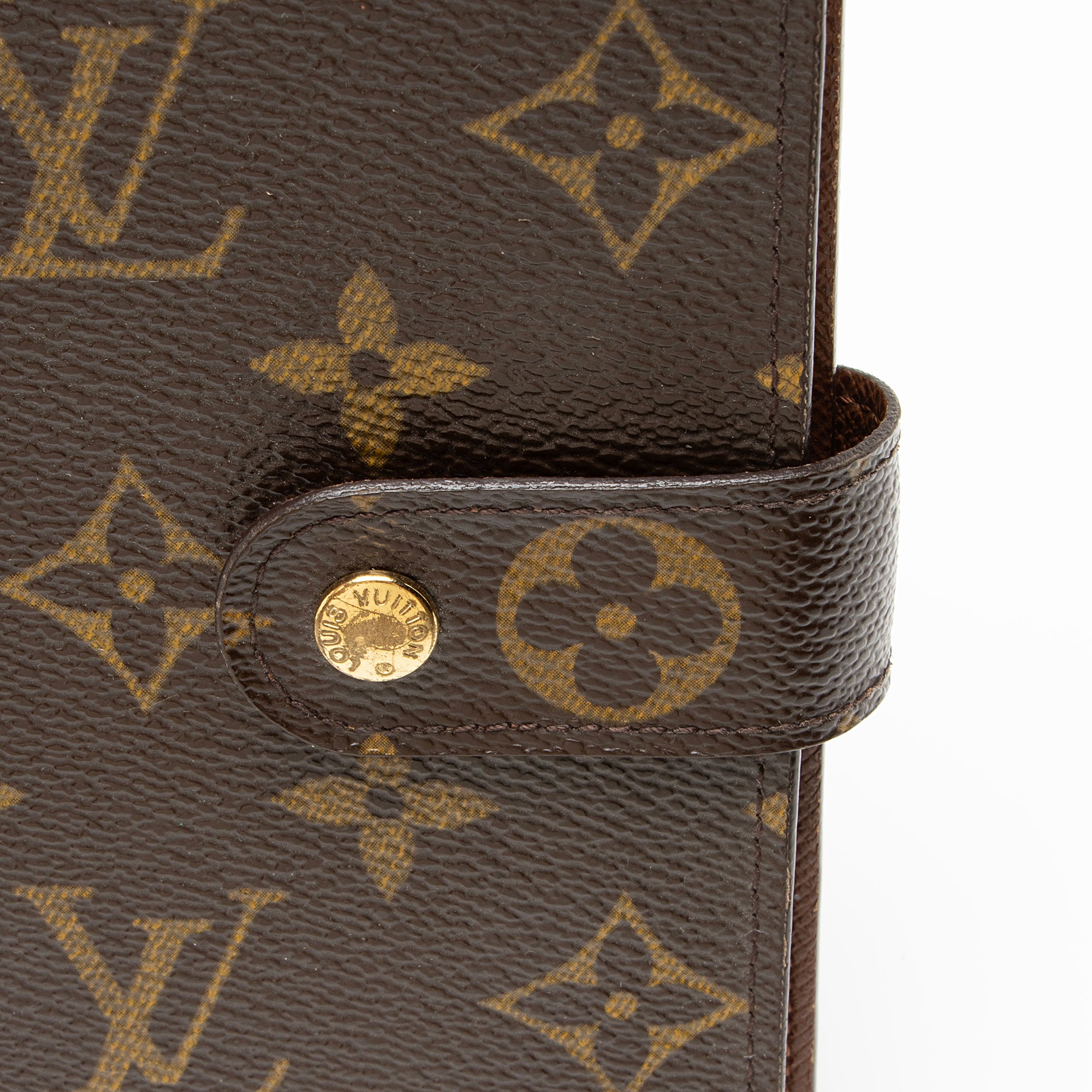Louis Vuitton Vintage Monogram Canvas Porte Papier Zipper Wallet