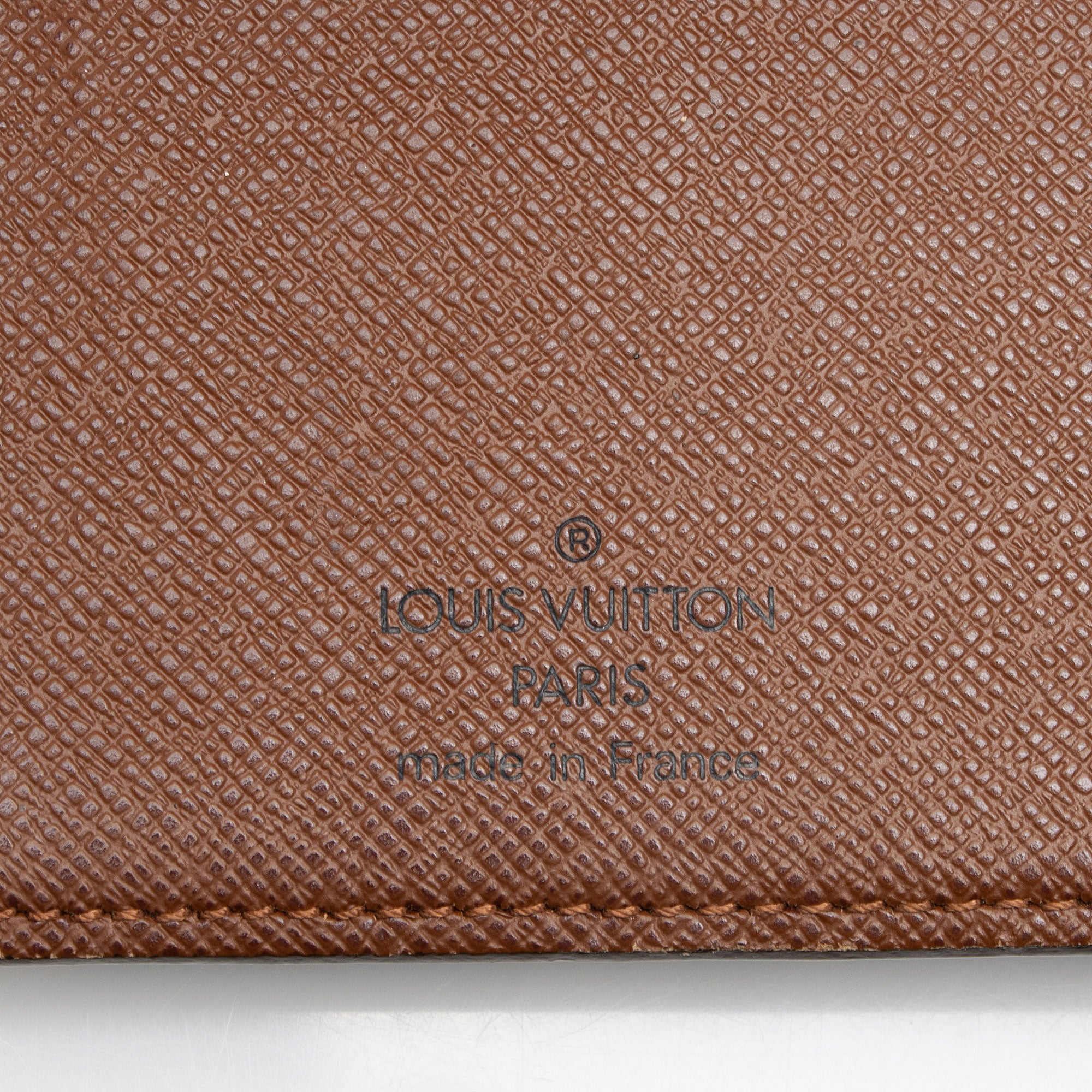 Louis Vuitton Vintage Monogram Canvas Porte Papier Zipper Wallet
