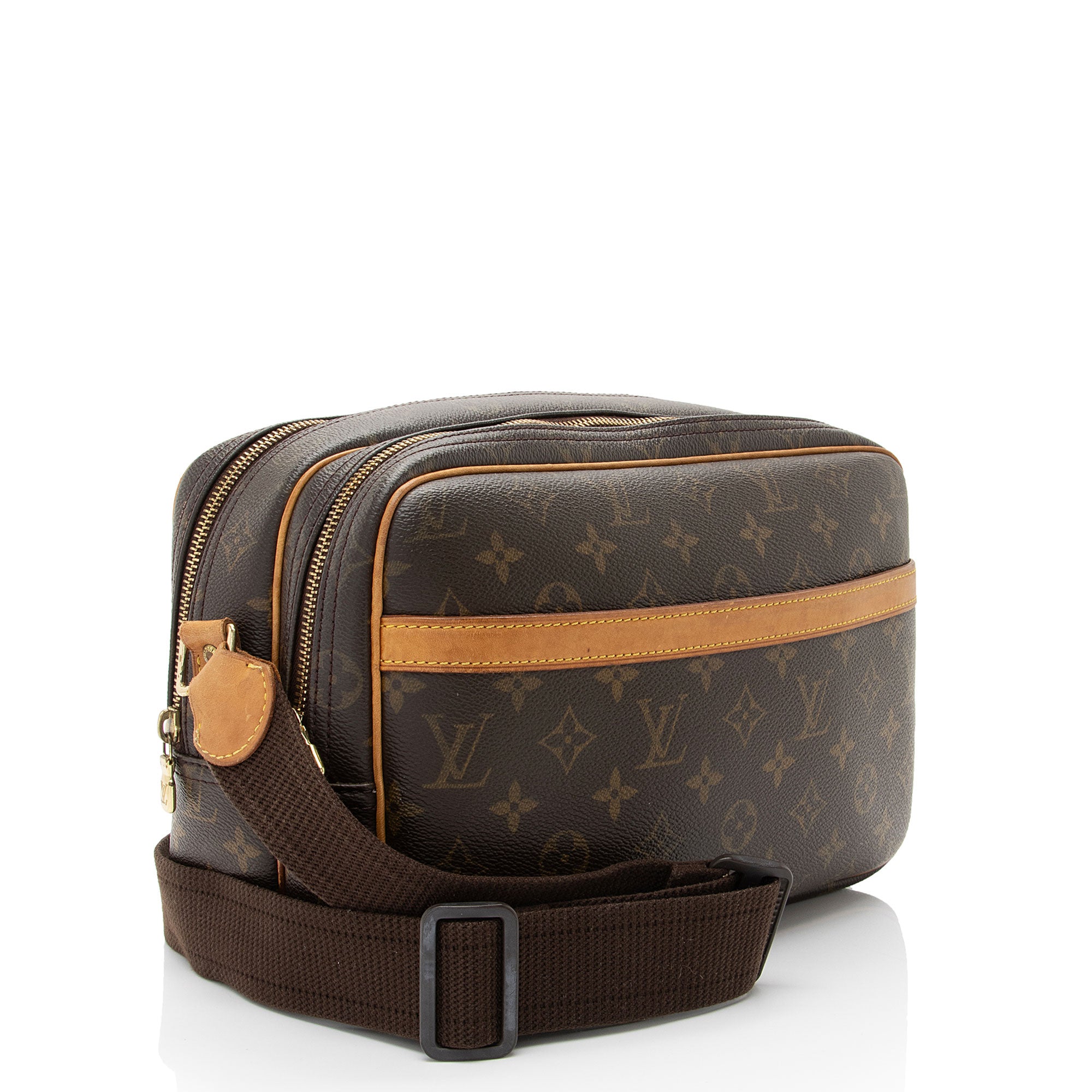 Louis Vuitton Vintage Monogram Canvas Reporter PM Messenger (SHF-Oa30do)