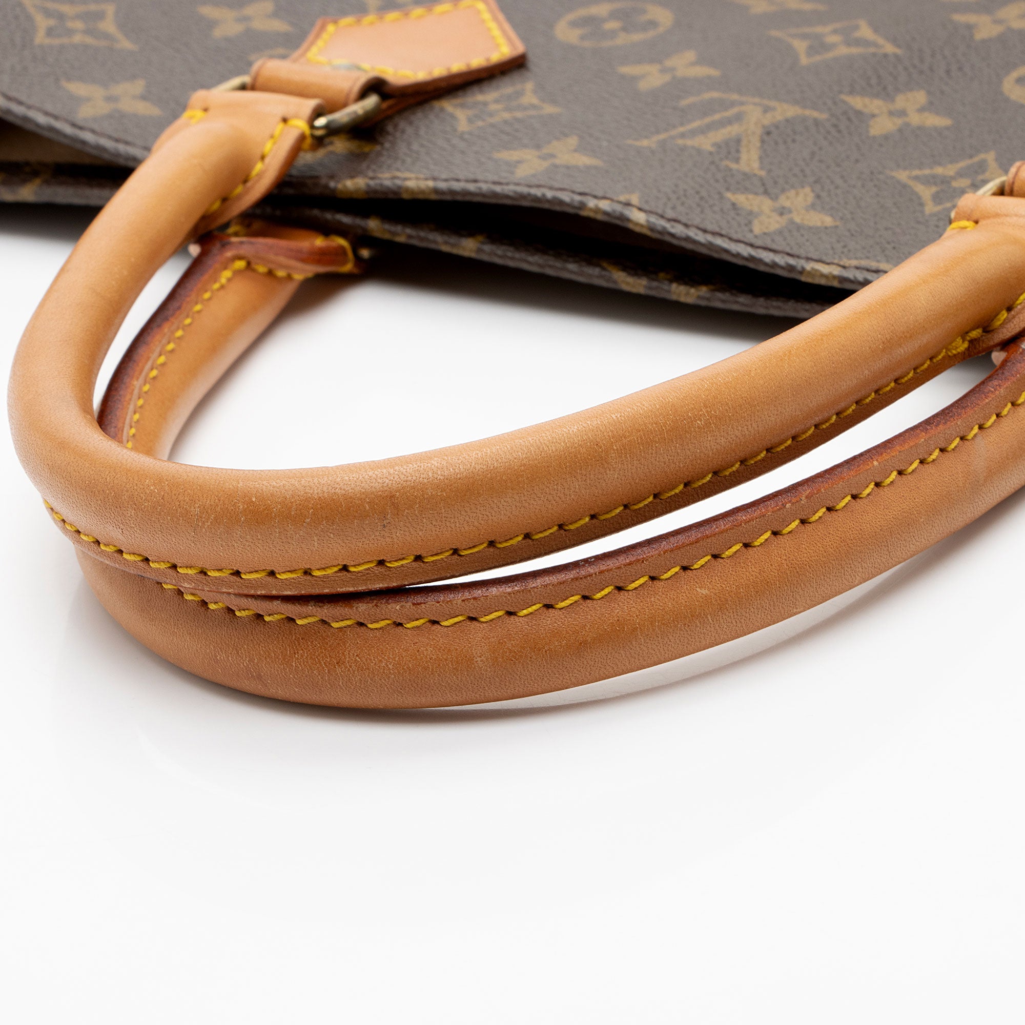 Louis Vuitton Vintage Monogram Canvas Sac Plat Tote