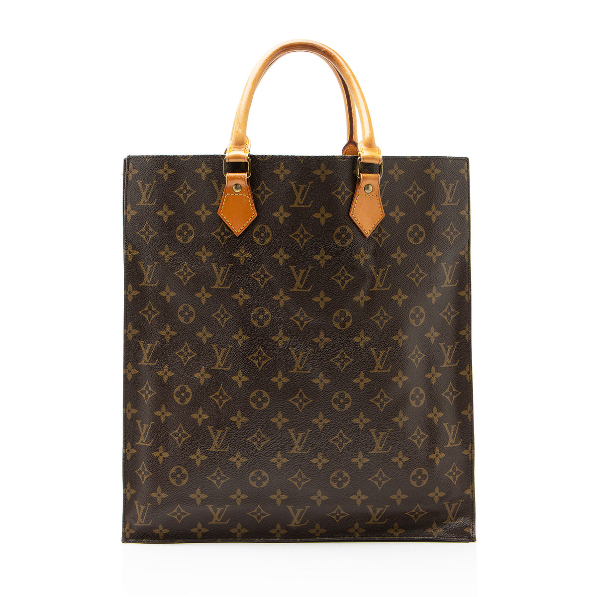 Louis Vuitton Vintage Monogram Canvas Sac Plat Tote