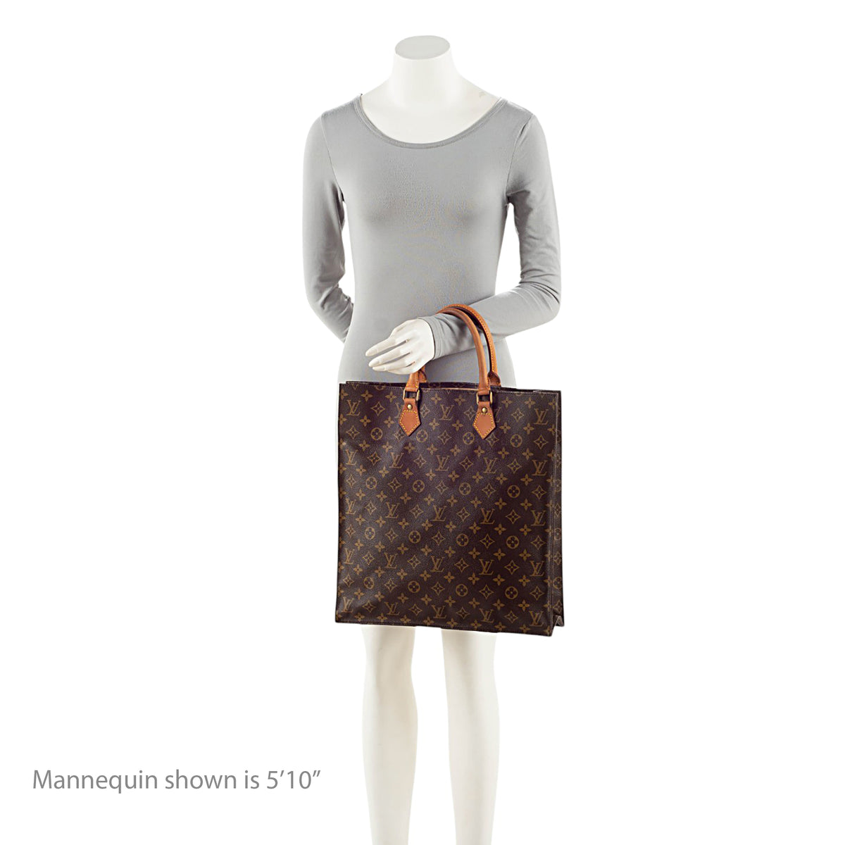 Louis Vuitton Vintage Monogram Canvas Sac Plat Tote