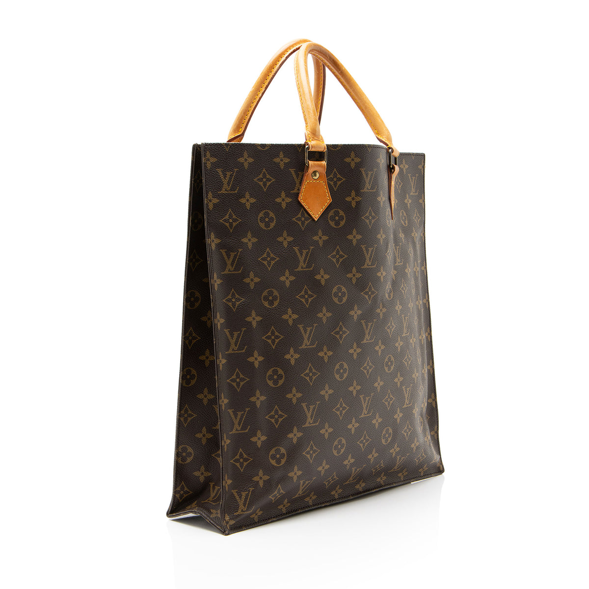 Louis Vuitton Vintage Monogram Canvas Sac Plat Tote