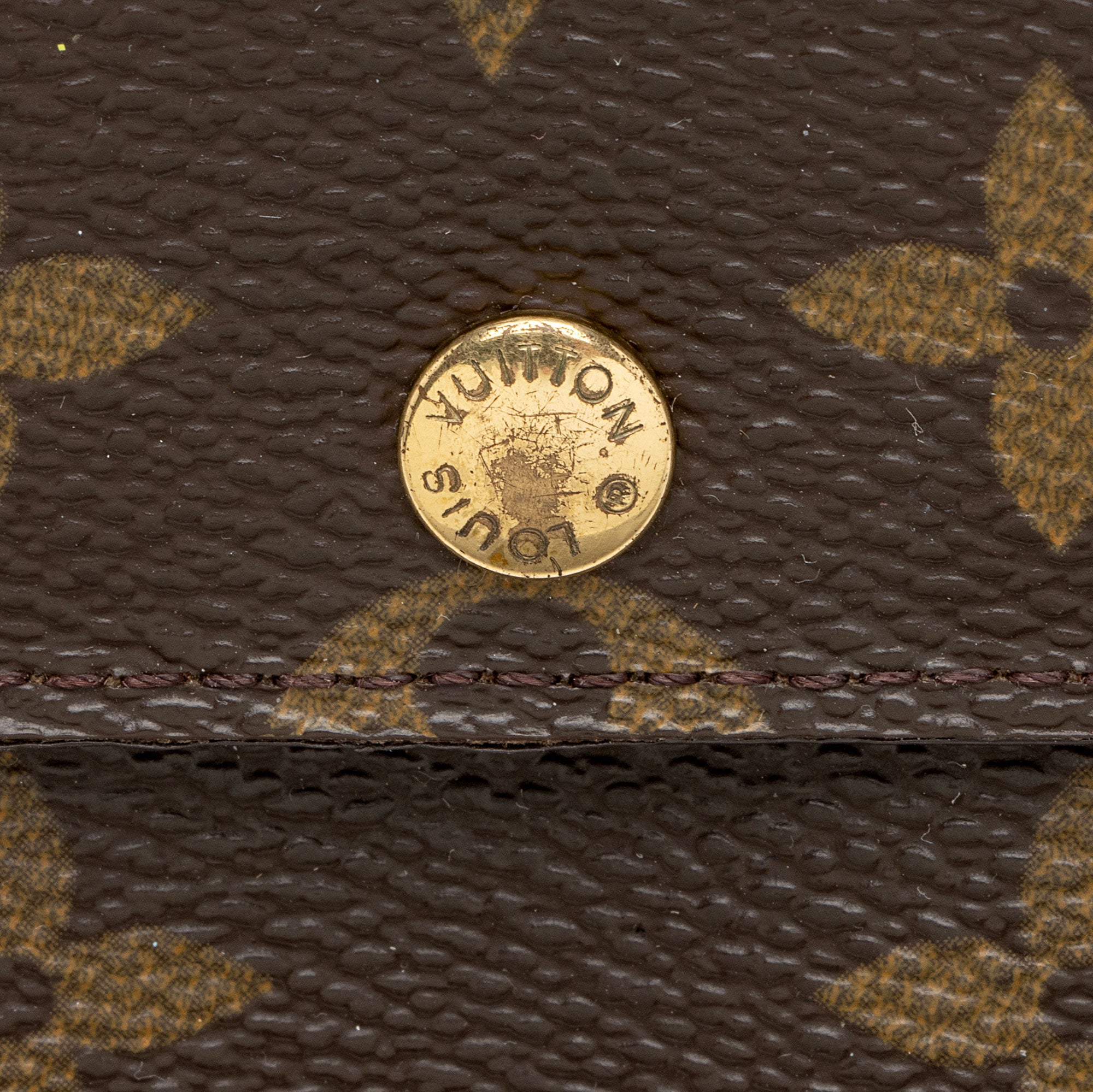 Louis Vuitton Vintage Monogram Canvas Sarah Wallet (SHF-NDngCm)