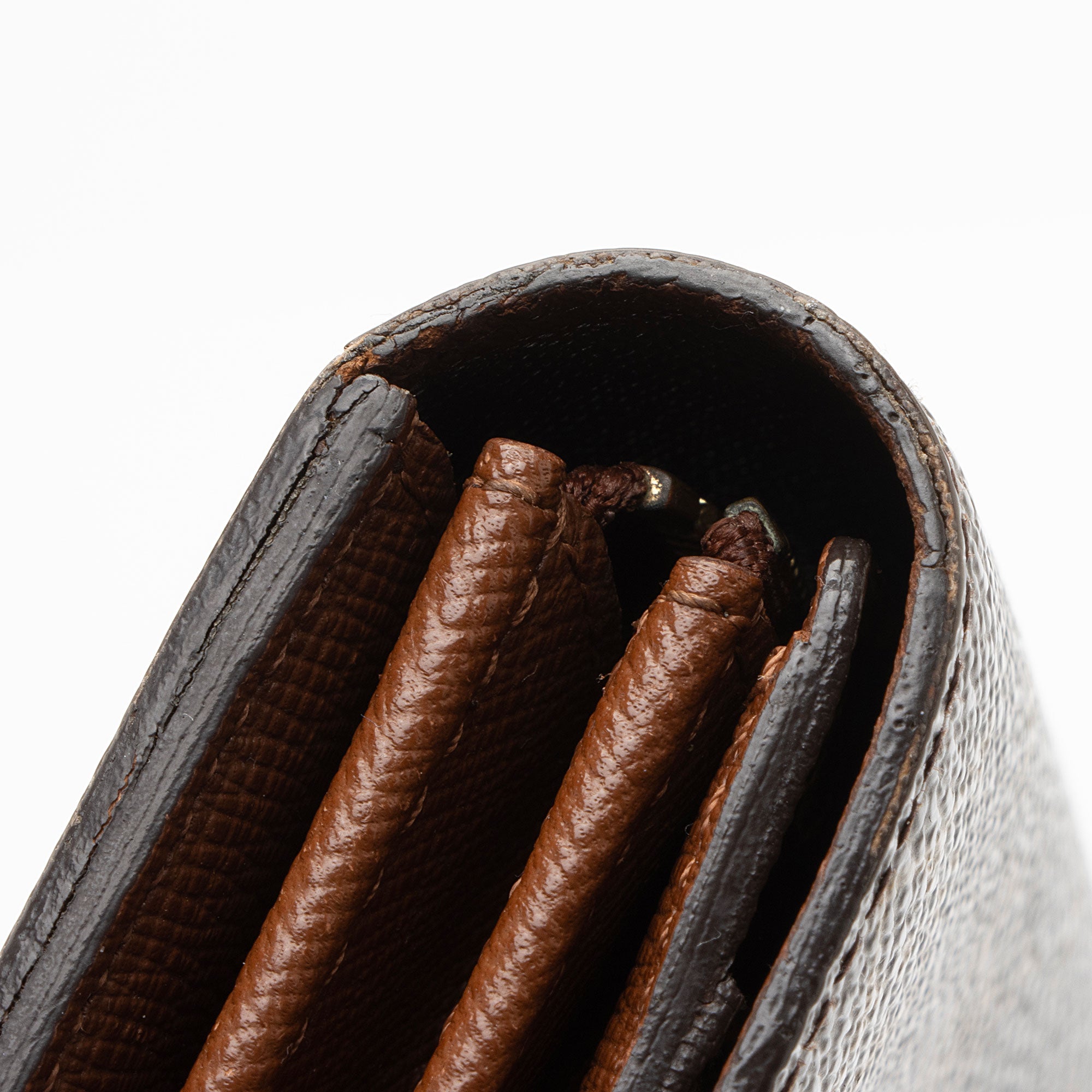 Louis Vuitton Vintage Monogram Canvas Sarah Wallet (SHF-0DkSZp)