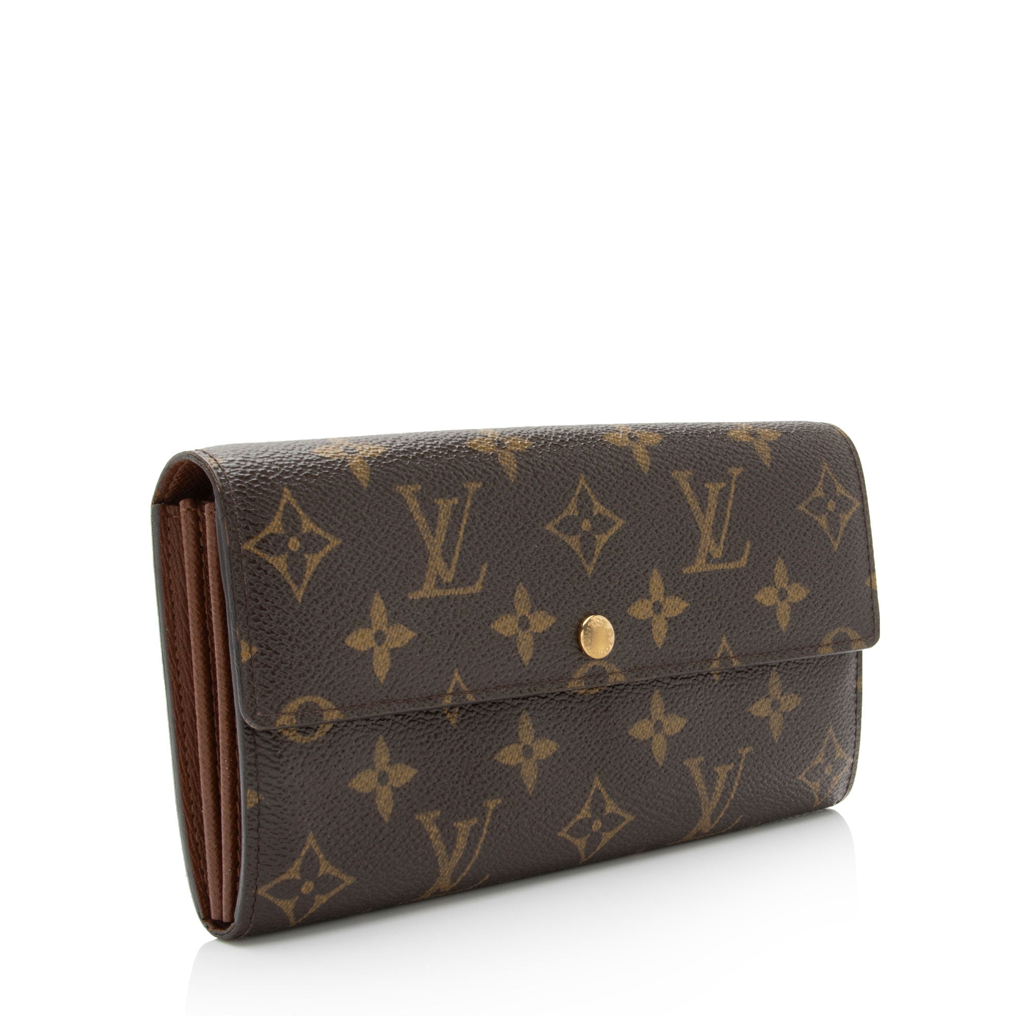 Louis Vuitton Vintage Monogram Canvas Sarah Wallet (SHF-0DkSZp)