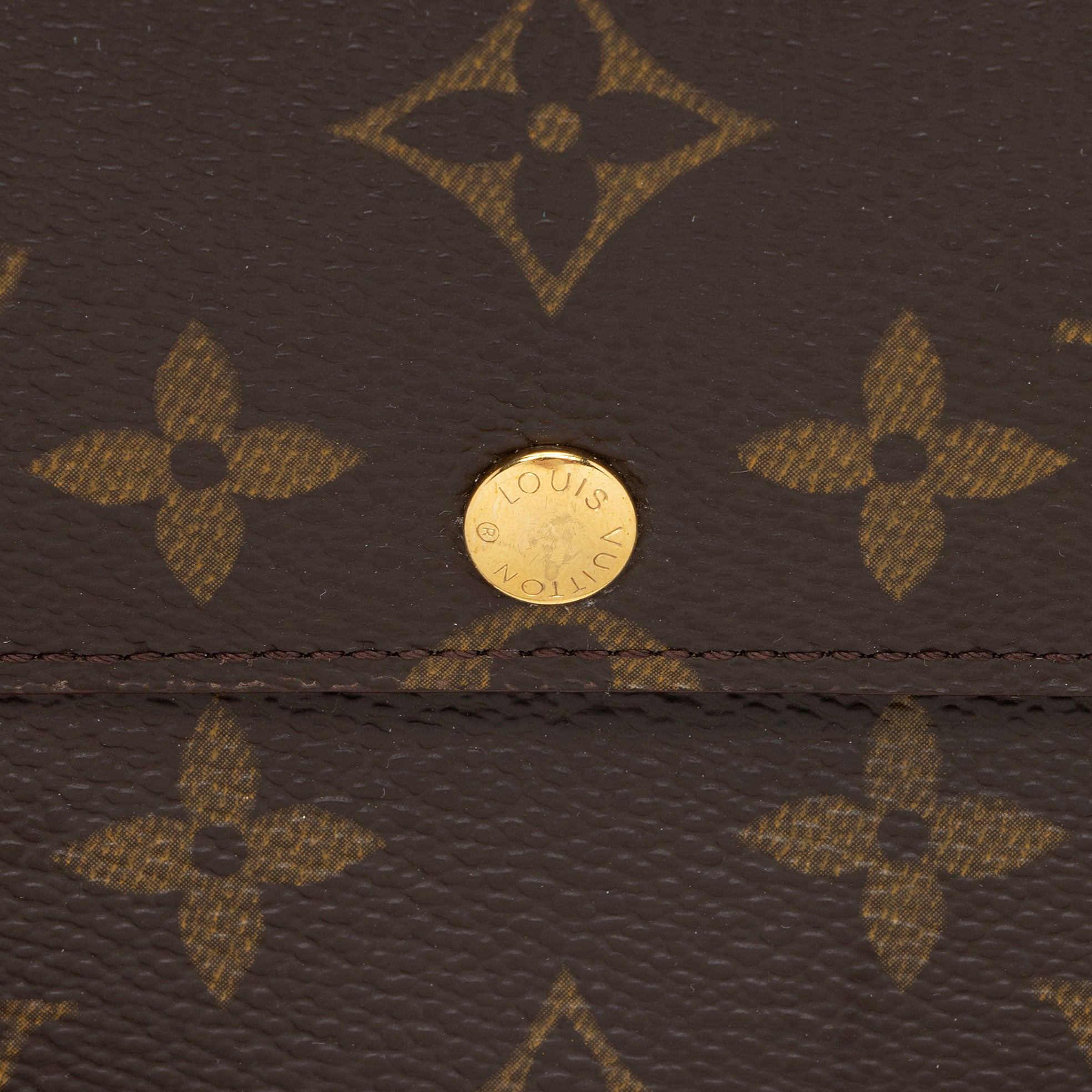 Louis Vuitton Vintage Monogram Canvas Sarah Wallet (SHF-rQIfAR)