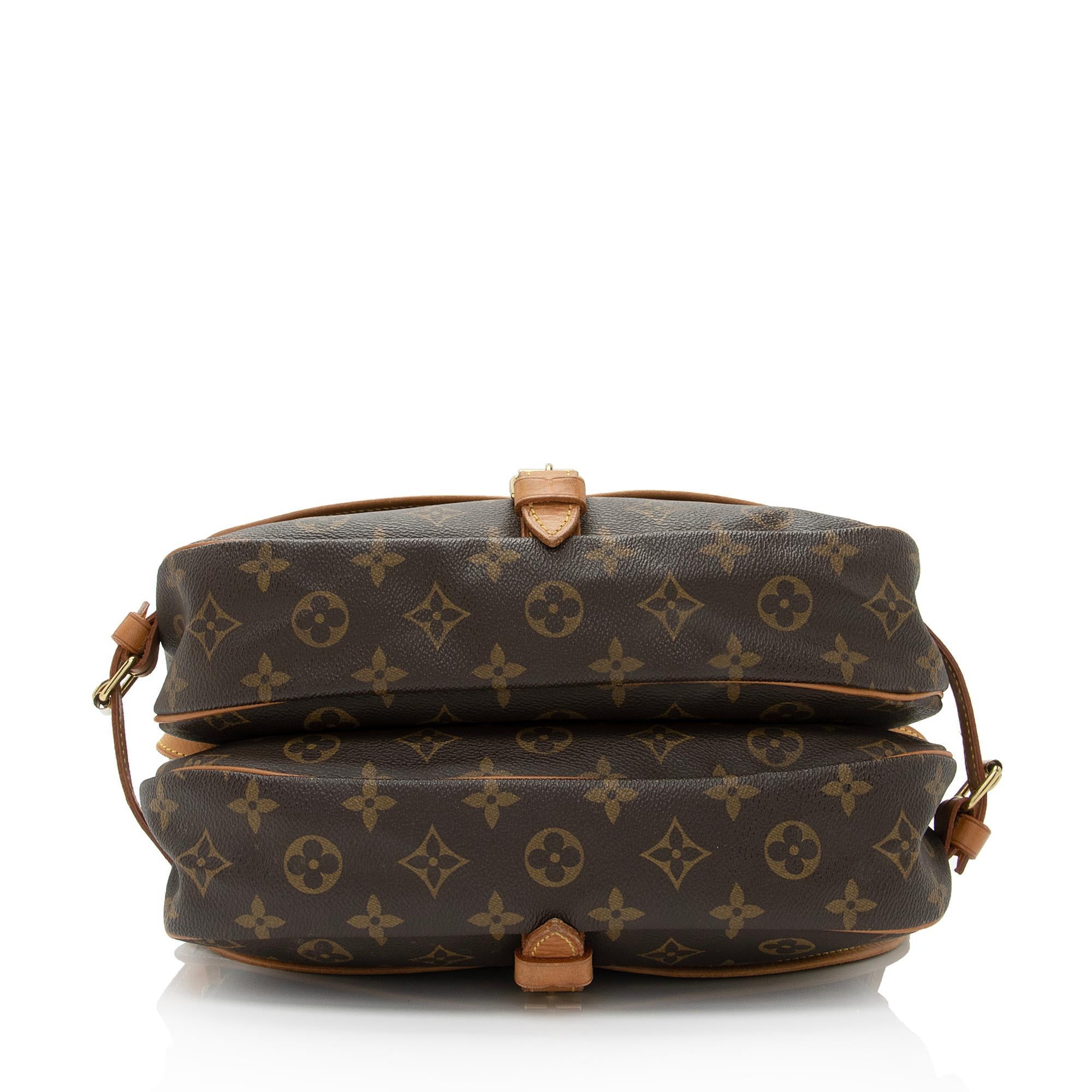 Louis Vuitton Vintage Monogram Canvas Saumur 30 Messenger Bag (SHF-TyPWbw)