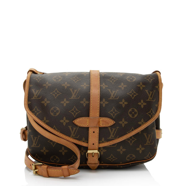 [Pre-owned] Louis Vuitton Saumur 30 Monogram Shoulder Bag