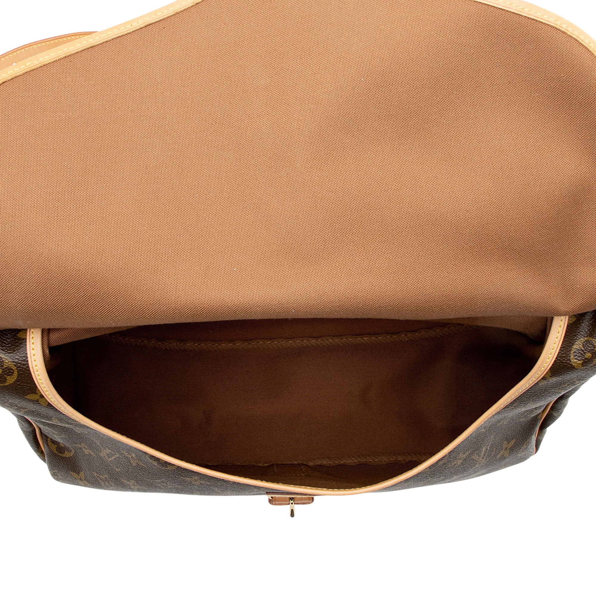 Louis Vuitton Vintage Monogram Canvas Saumur 35 Messenger