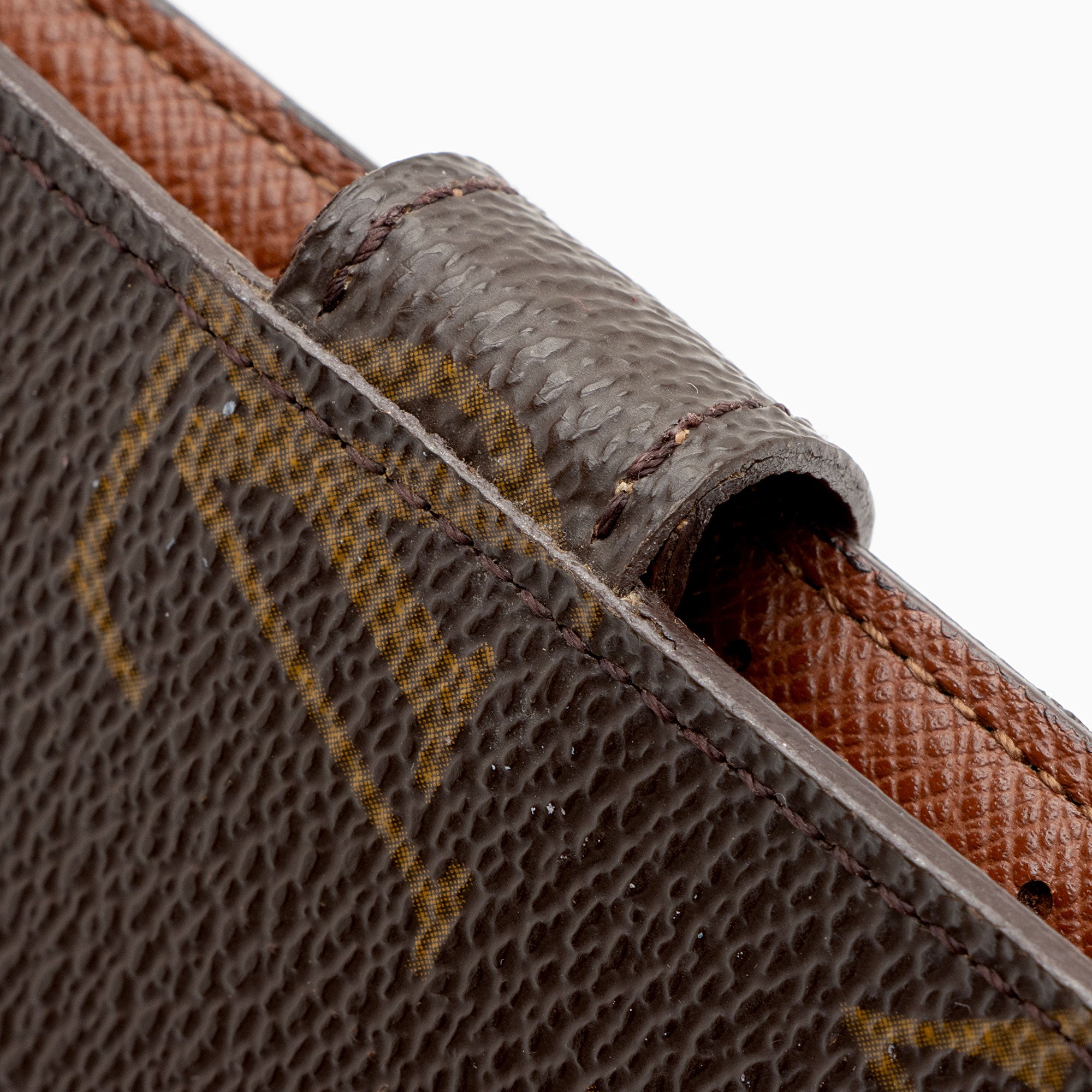 Louis Vuitton Vintage Monogram Canvas Small Ring Agenda Cover (SHF-FnpXRL)