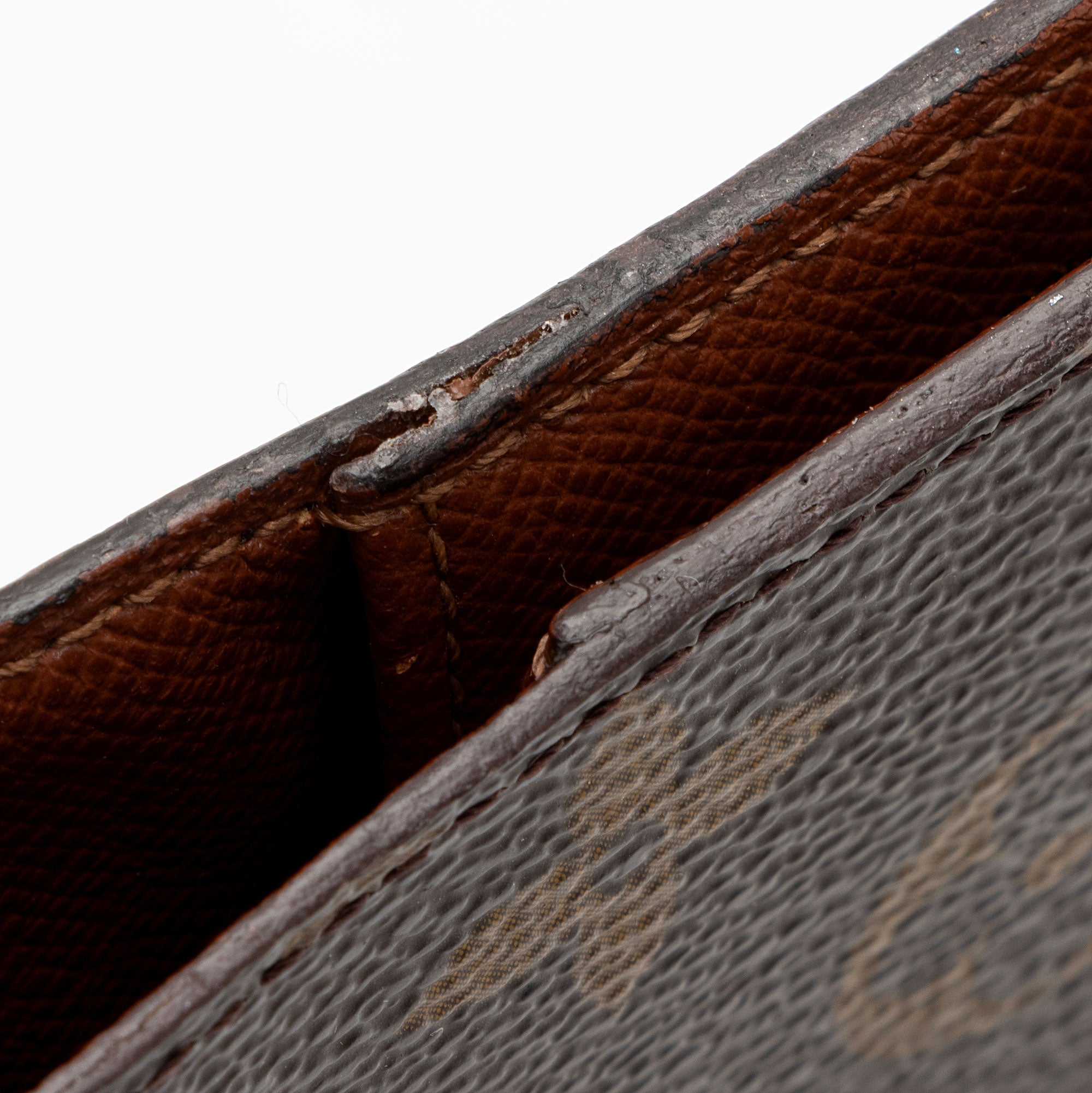 Louis Vuitton Vintage Monogram Canvas Small Ring Agenda Cover (SHF-FnpXRL)