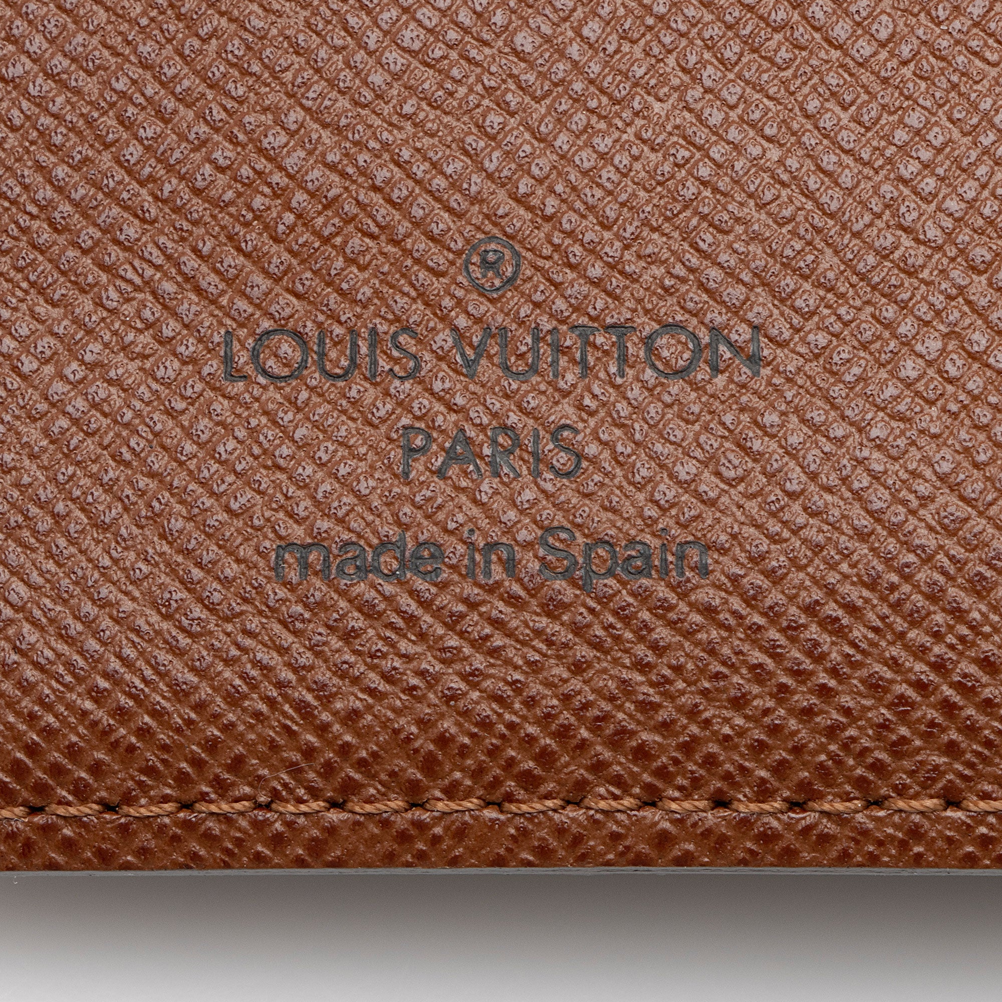 Louis Vuitton Vintage Monogram Canvas Small Ring Agenda Cover (SHF-goqwcD)