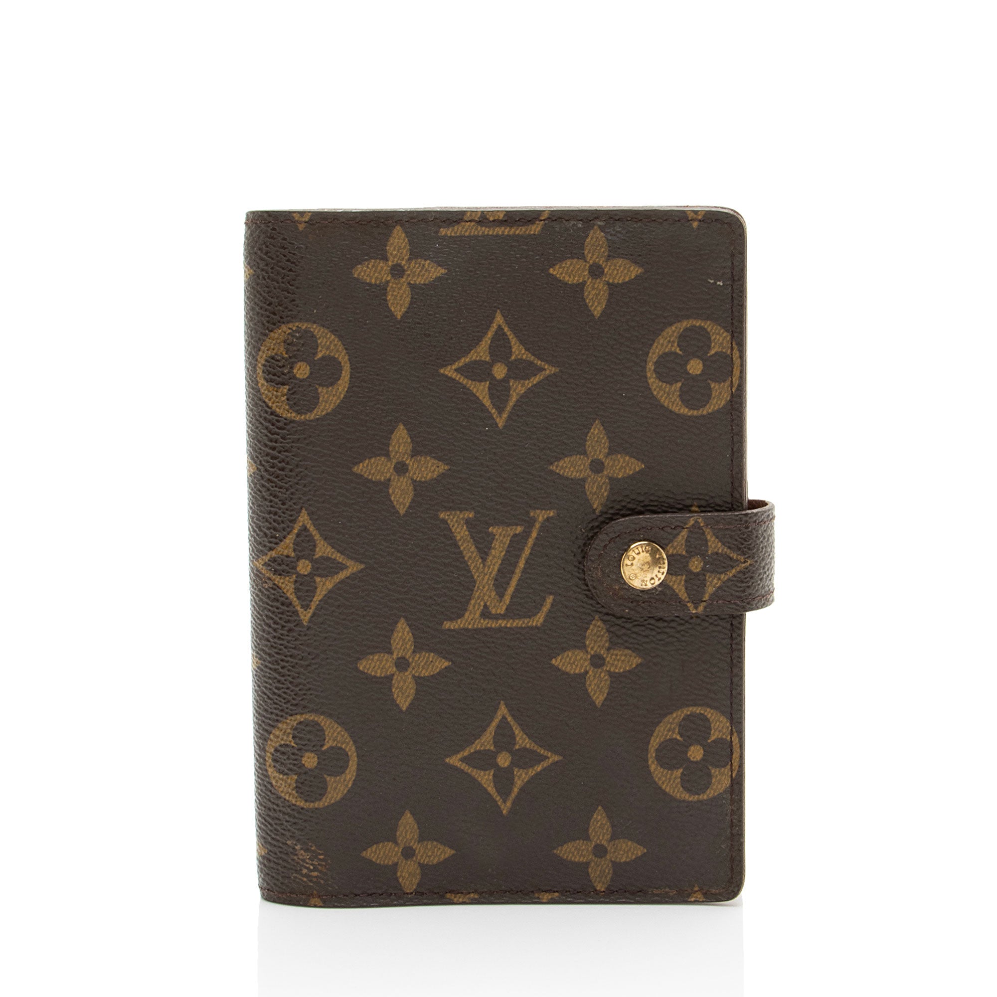 Louis Vuitton Vintage Monogram Canvas Small Ring Agenda Cover