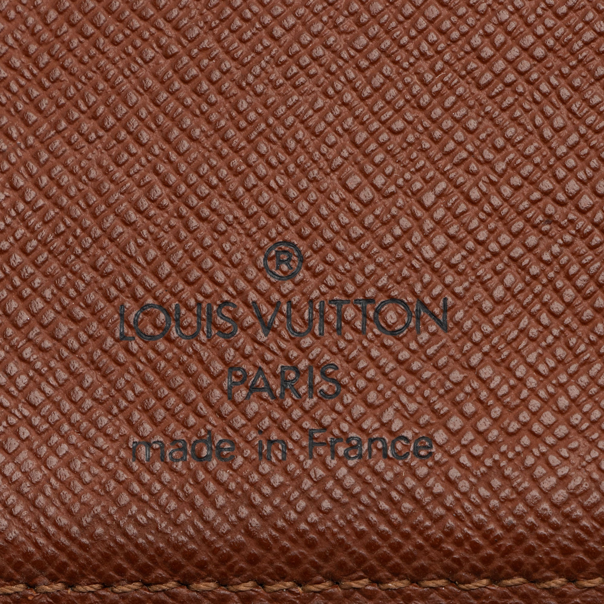 Louis Vuitton Vintage Monogram Canvas Small Ring Agenda Cover