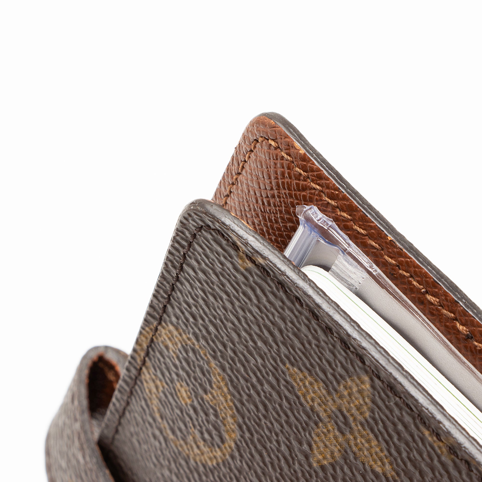 Louis Vuitton Vintage Monogram Canvas Small Ring Agenda Cover