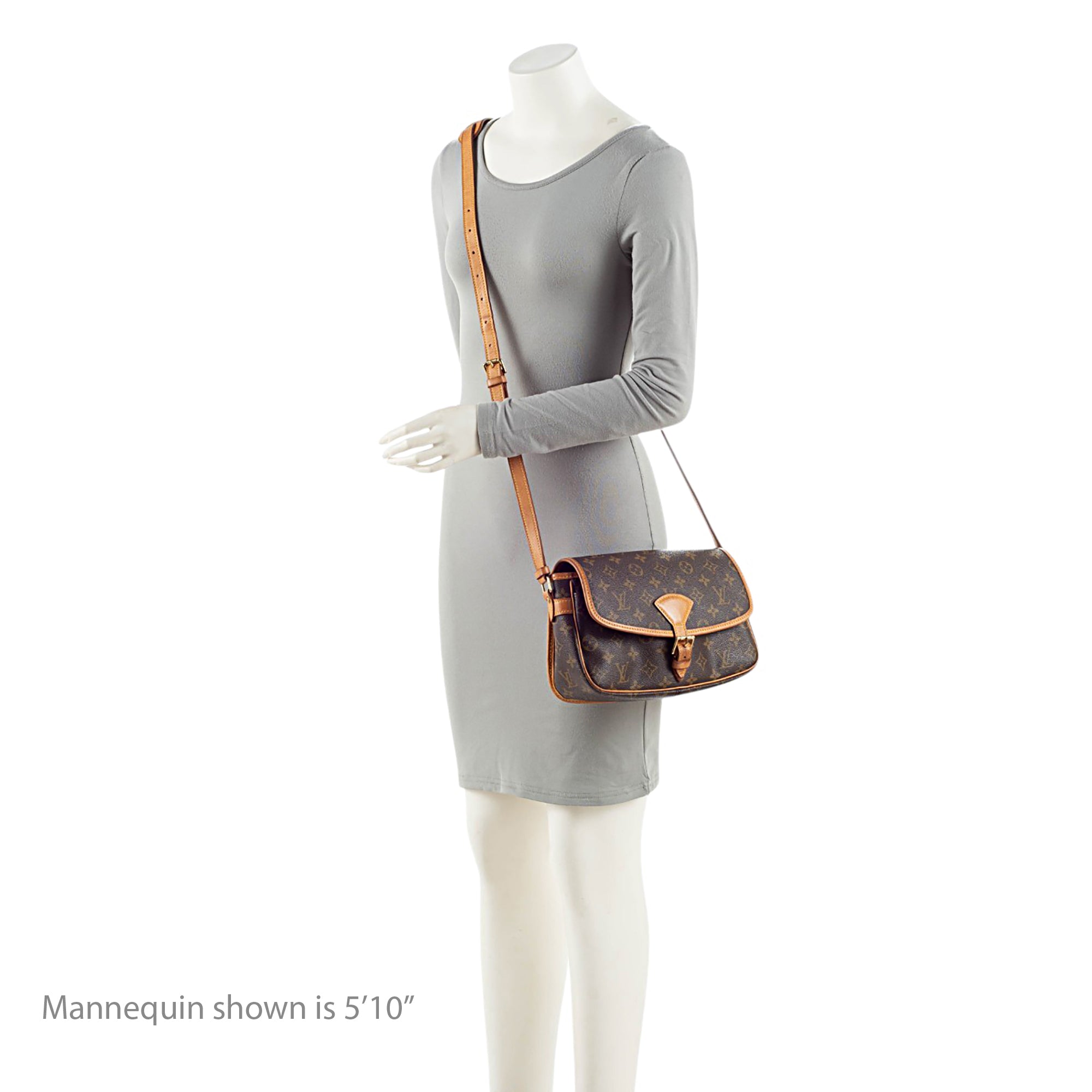 Louis Vuitton Vintage Monogram Canvas Sologne Shoulder Bag