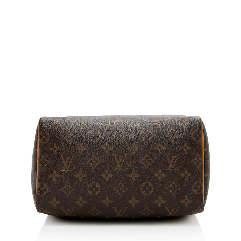 Louis Vuitton Vintage Monogram Canvas Speedy 25 Satchel (SHF-BMdwOf)