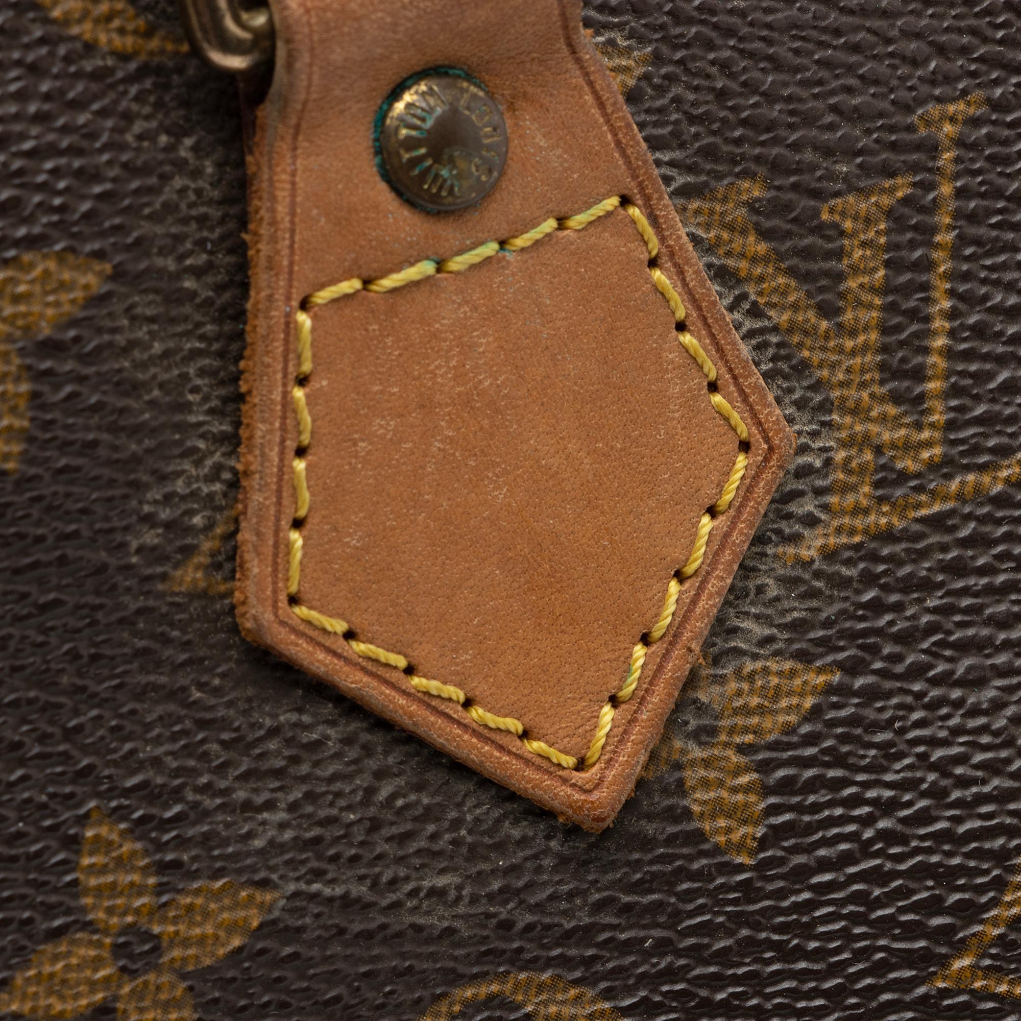 Louis Vuitton Vintage Monogram Canvas Speedy 25 Satchel (SHF-Ywv9Hm)