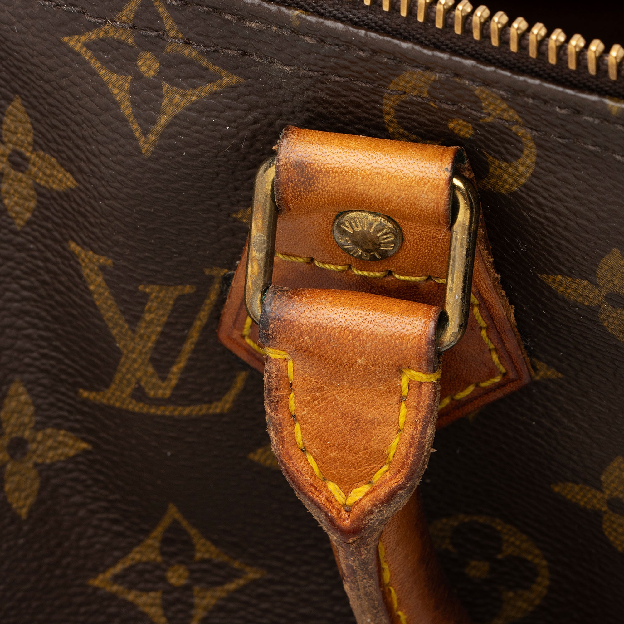 Louis Vuitton Vintage Monogram Canvas Speedy 25 Satchel