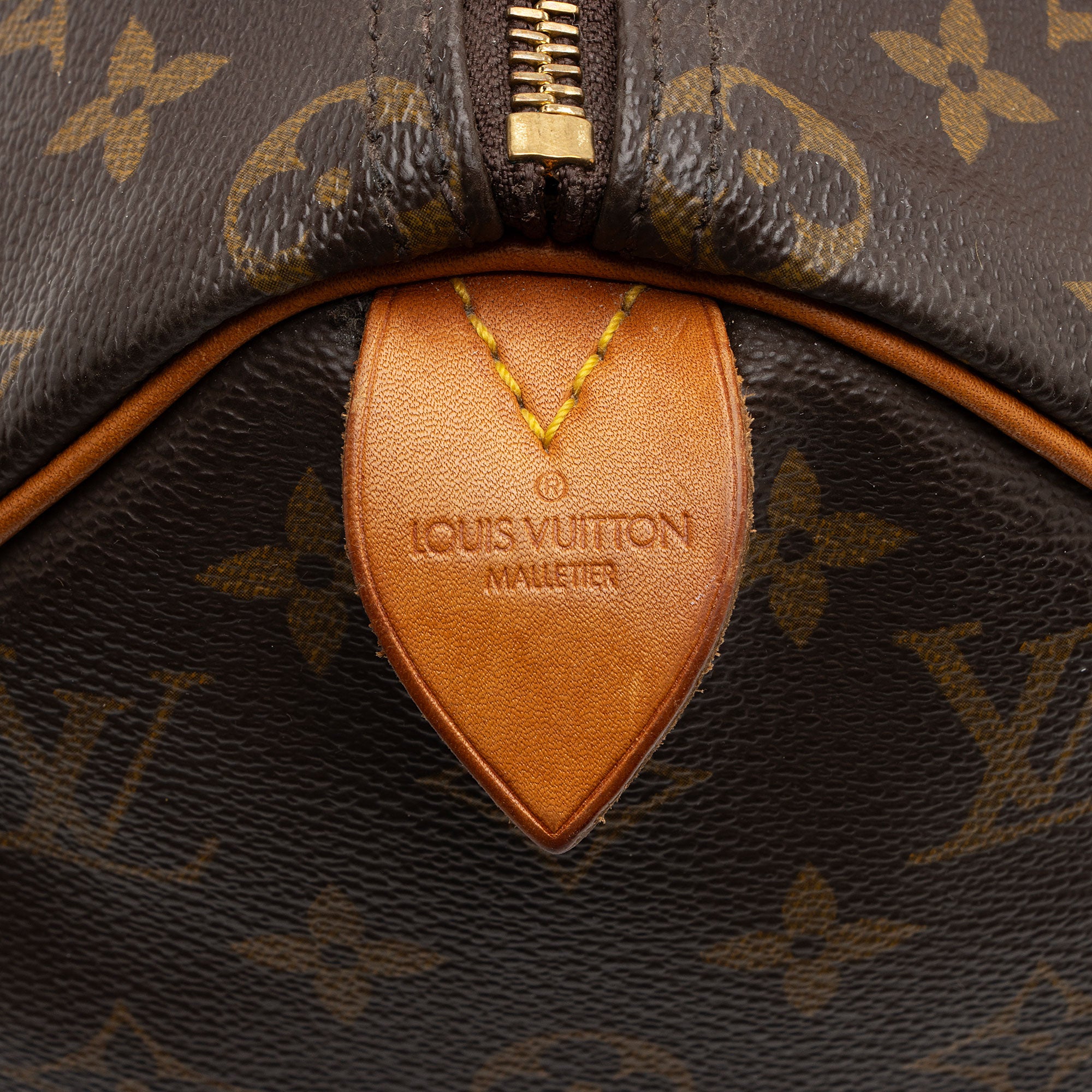 Louis Vuitton Vintage Monogram Canvas Speedy 25 Satchel