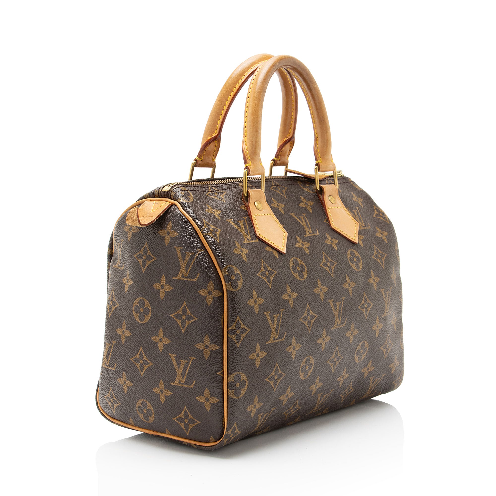 Louis Vuitton Vintage Monogram Canvas Speedy 25 Satchel