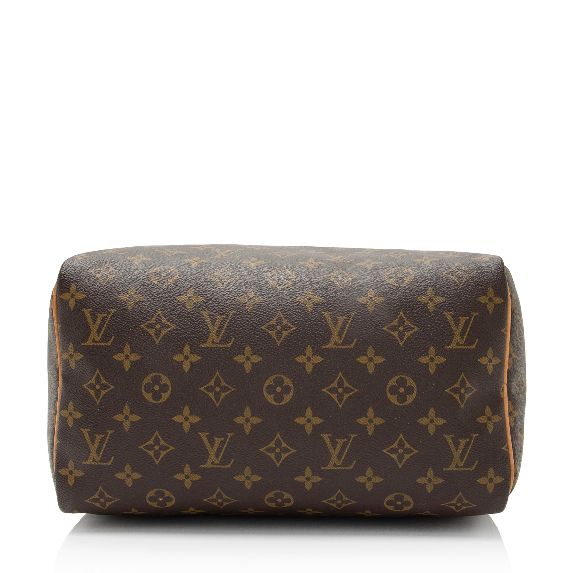 Louis Vuitton Vintage Monogram Canvas Speedy 30 Satchel (SHF-gWwiX8)