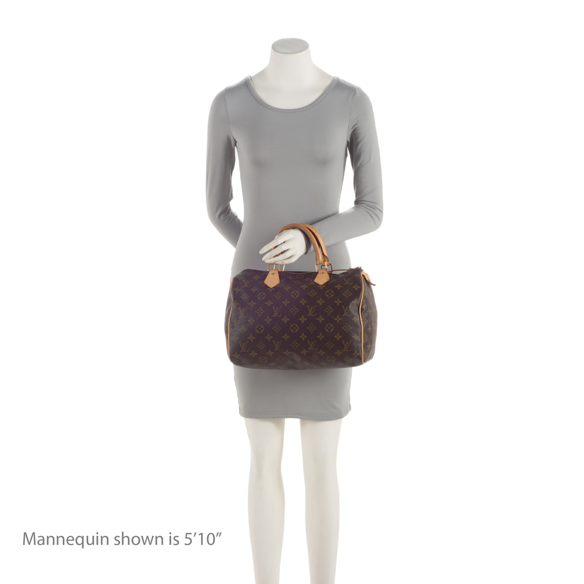 Louis Vuitton Vintage Monogram Canvas Speedy 30 Satchel