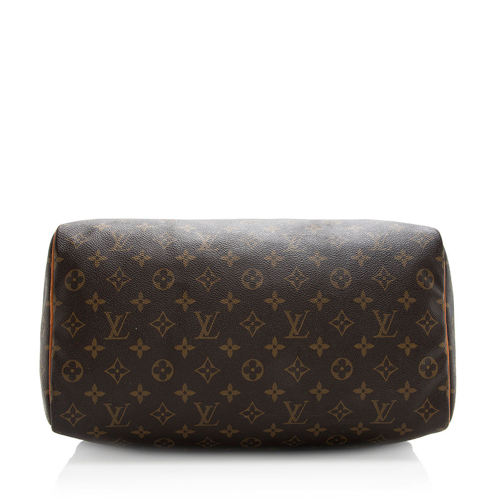 Louis Vuitton Vintage Monogram Canvas Speedy 35 Satchel - FINAL SALE (SHF-19637)