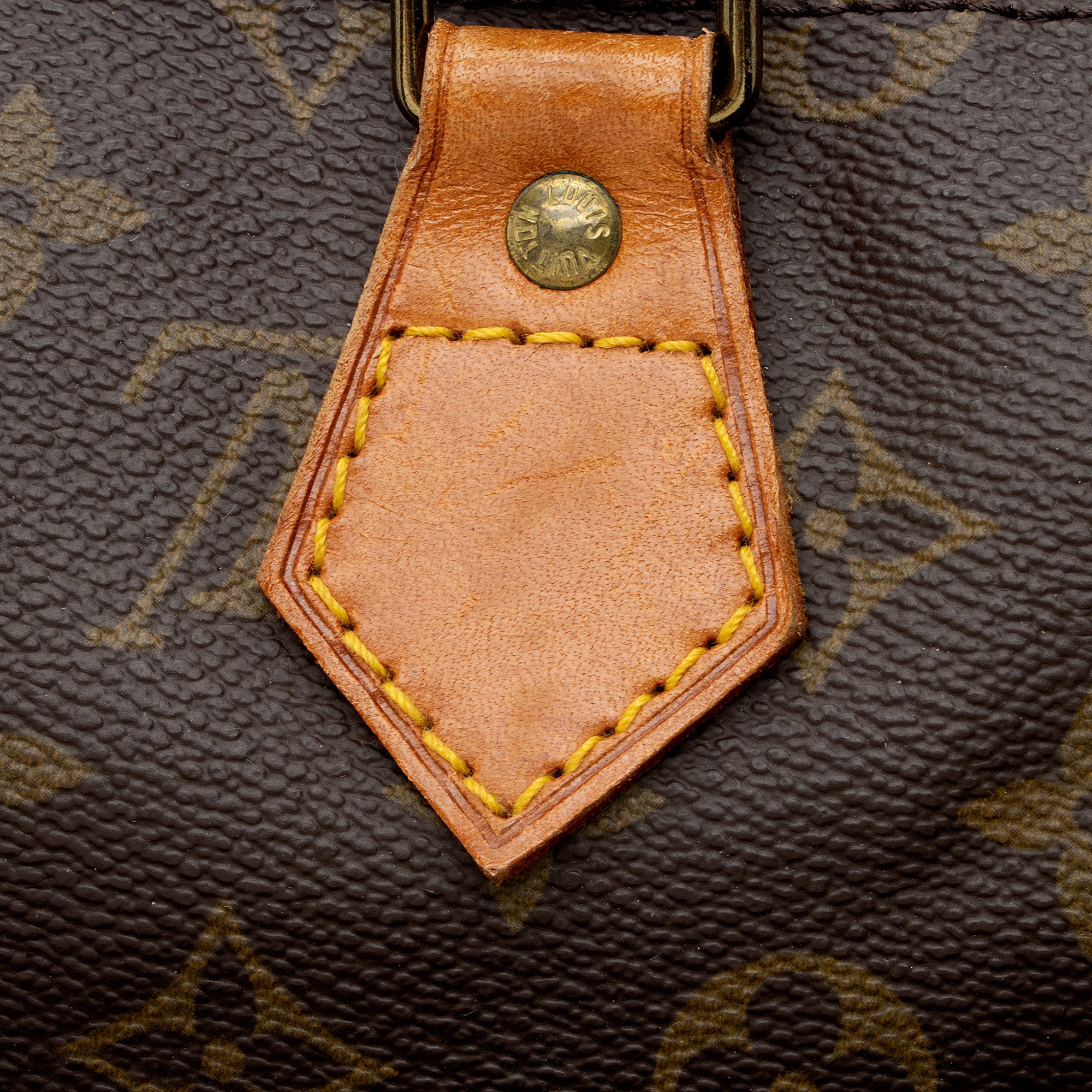 Louis Vuitton Vintage Monogram Canvas Speedy 35 Satchel (SHF-iS1dlK)