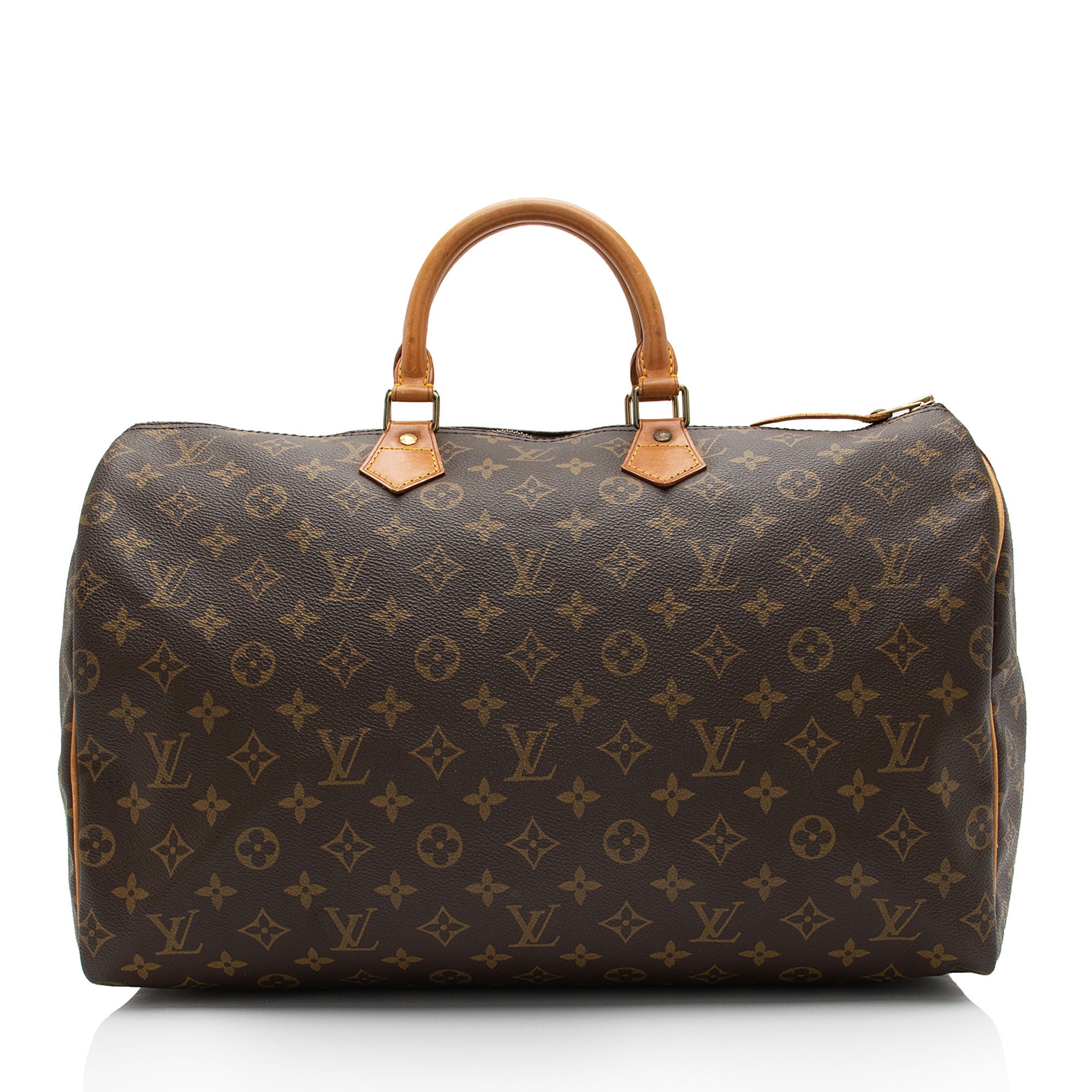 Louis Vuitton Vintage Monogram Canvas Speedy 40 Satchel (SHF-nuboZc)