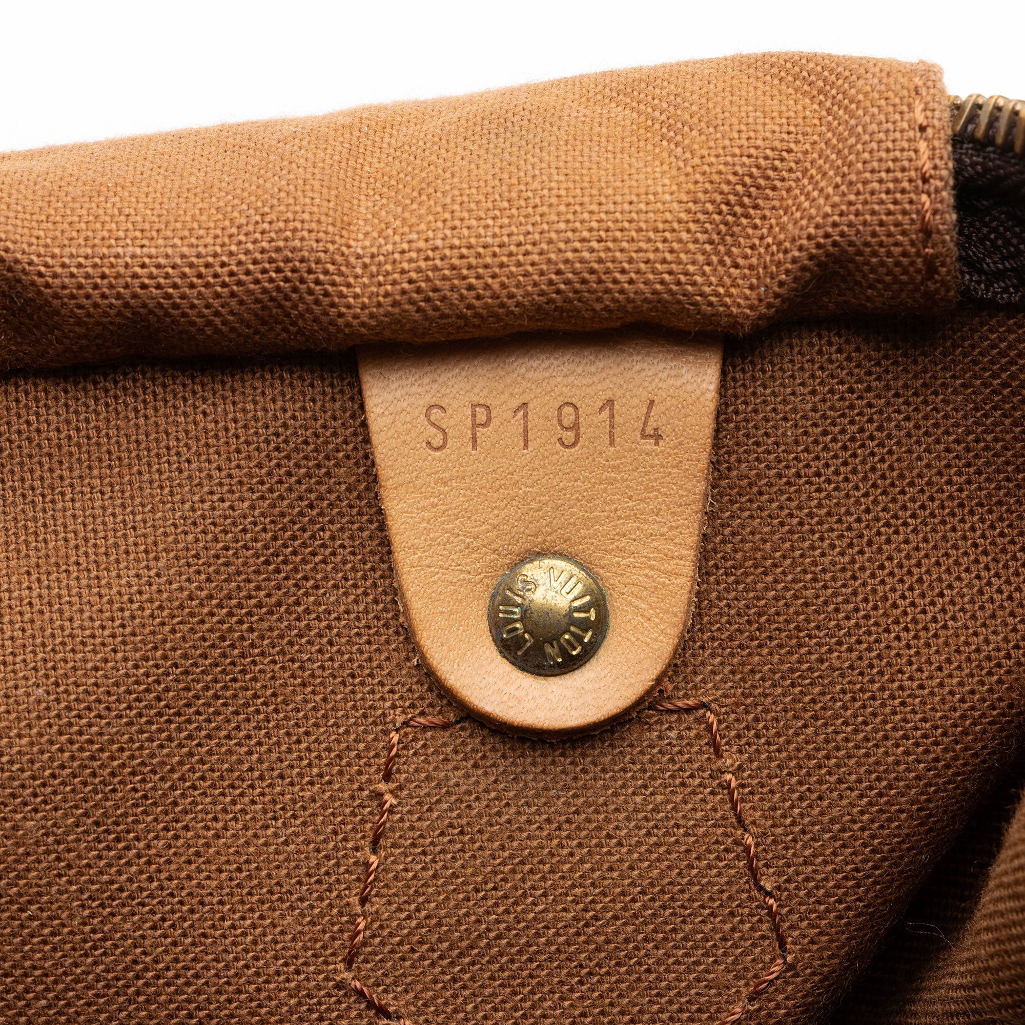 Louis Vuitton Vintage Monogram Canvas Speedy 40 Satchel (SHF-9L1Ijf)