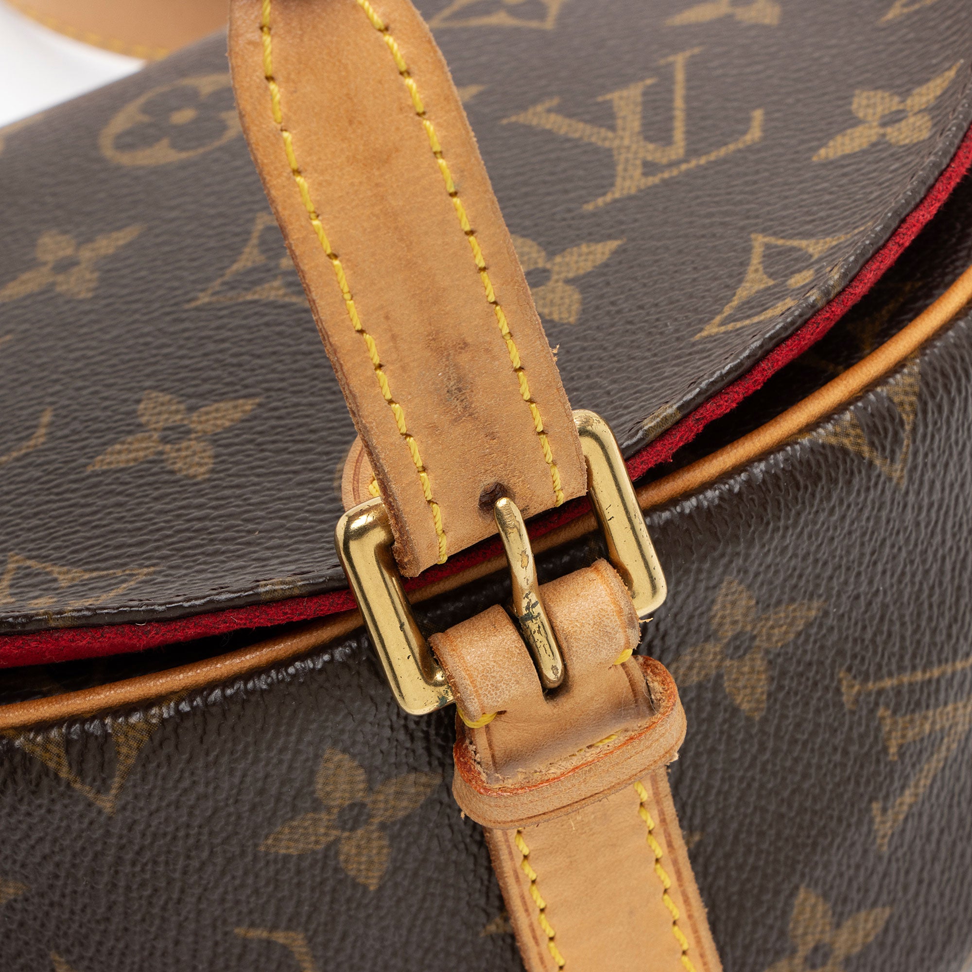 Louis Vuitton Vintage Monogram Canvas Tambourin Shoulder Bag